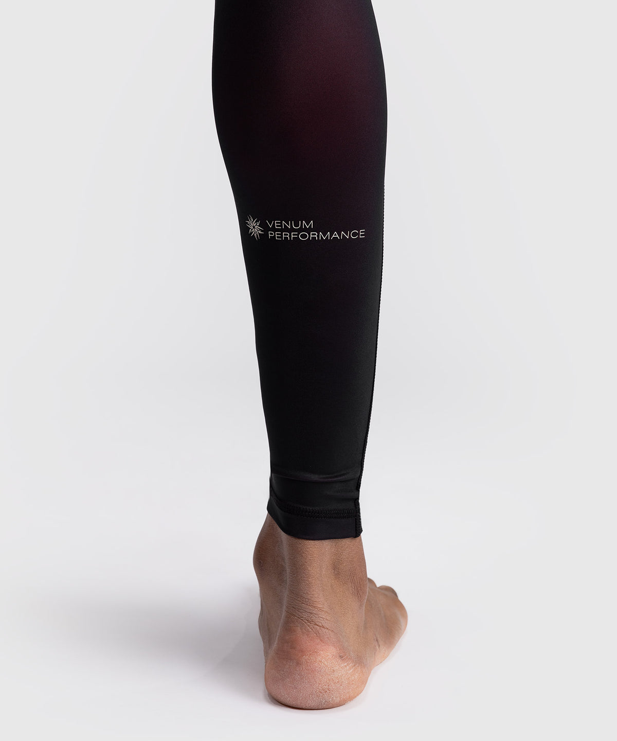 Pantalon de Compression Venum G-Fit Air pour Hommes - Noir Profond/Rouge Feu