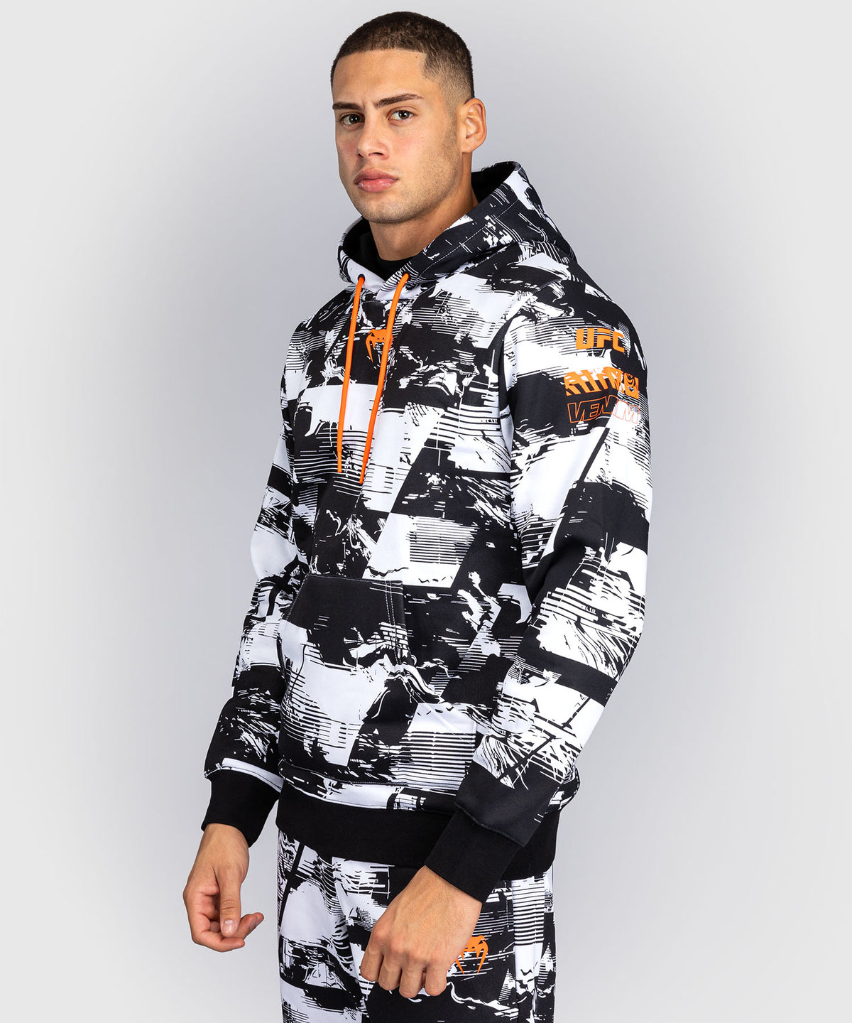 Men's UFC Zenith by Venum White Authentic Fight Week Pullover Hoodie