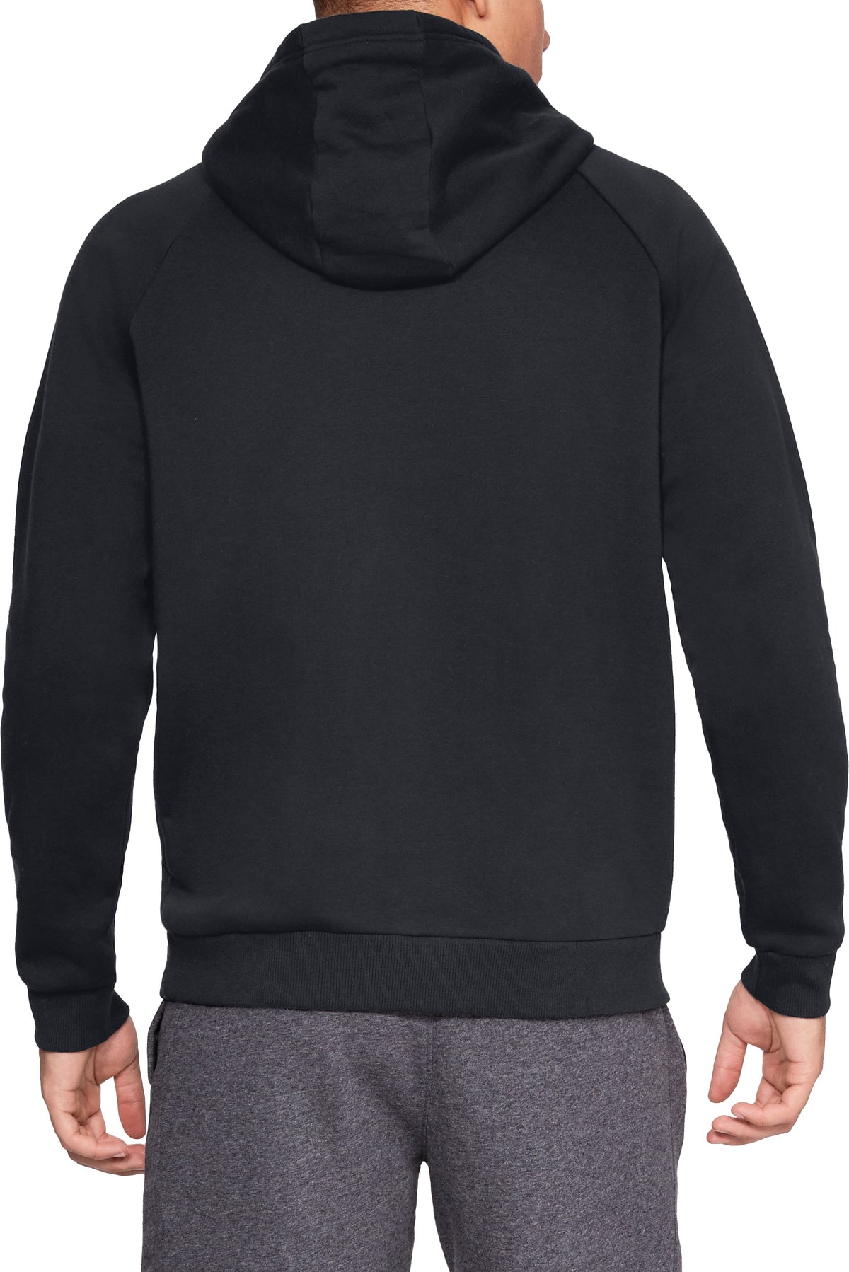 Under Armour Rival Fleece Logo Felpa con Cappuccio – Nero