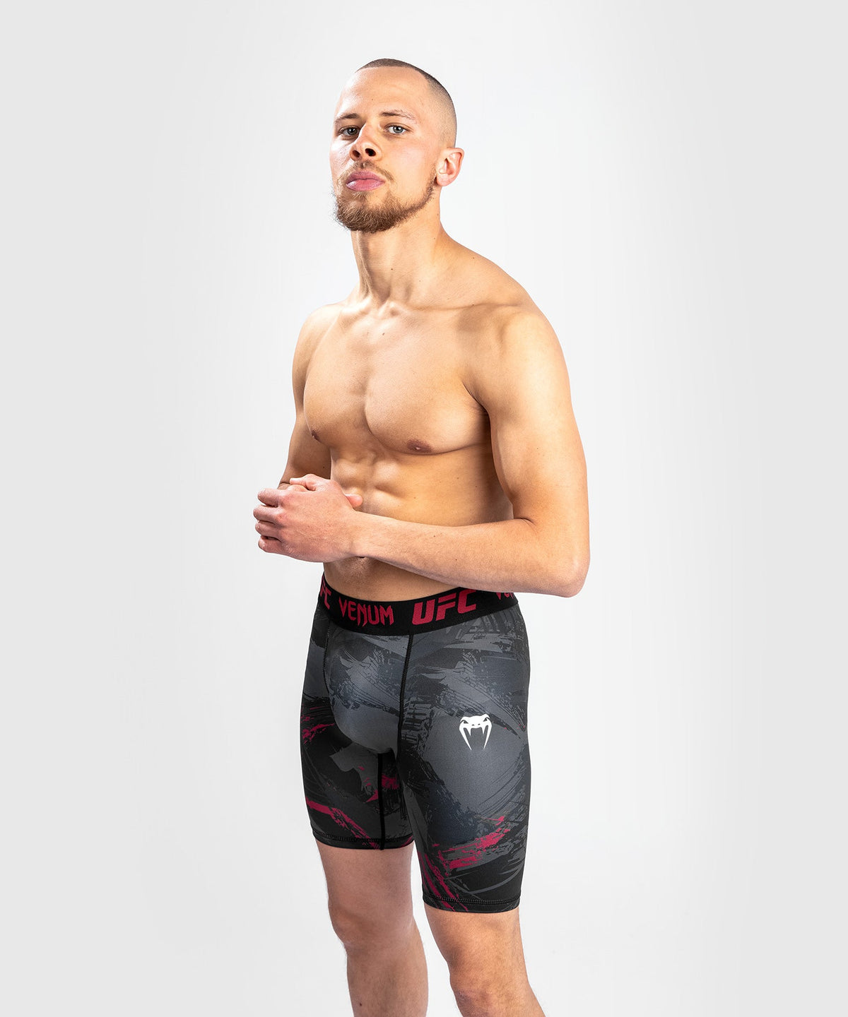 Short de compression UFC Venum Authentic Fight Week 2.0 - Noir/Rouge