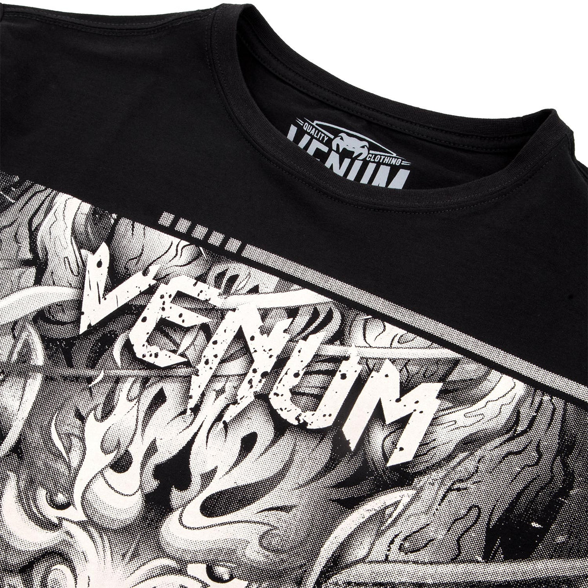 Camiseta Venum Gladiator – Blanco/Negro