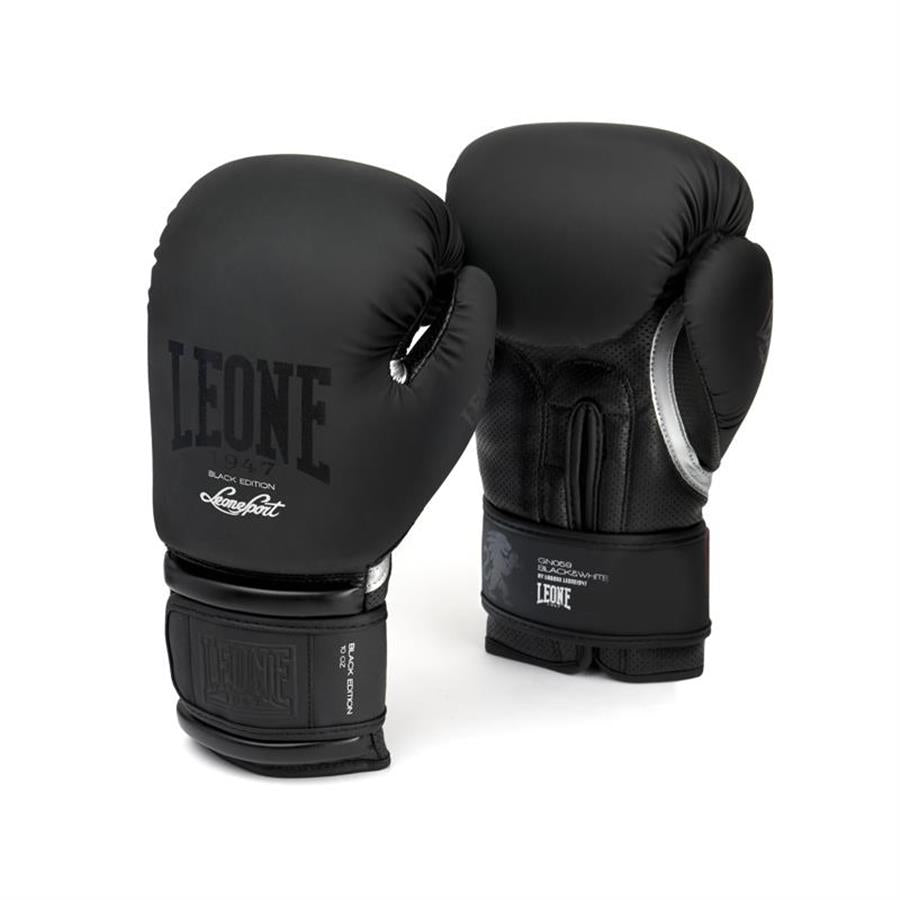 Leone Gn059 Boxing Gloves - Black