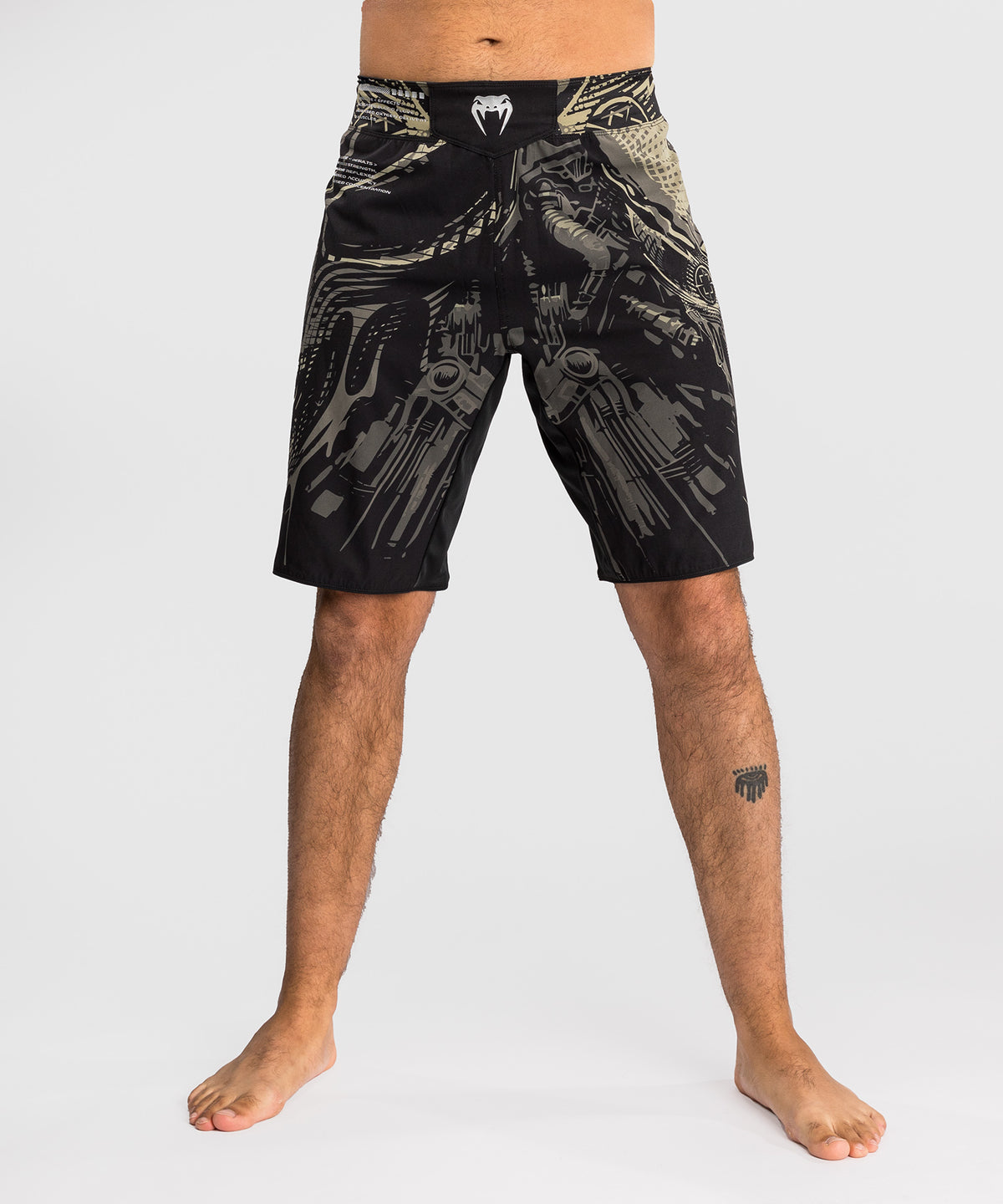 Venum Invader Pantalones de Lucha - Negro/Sand