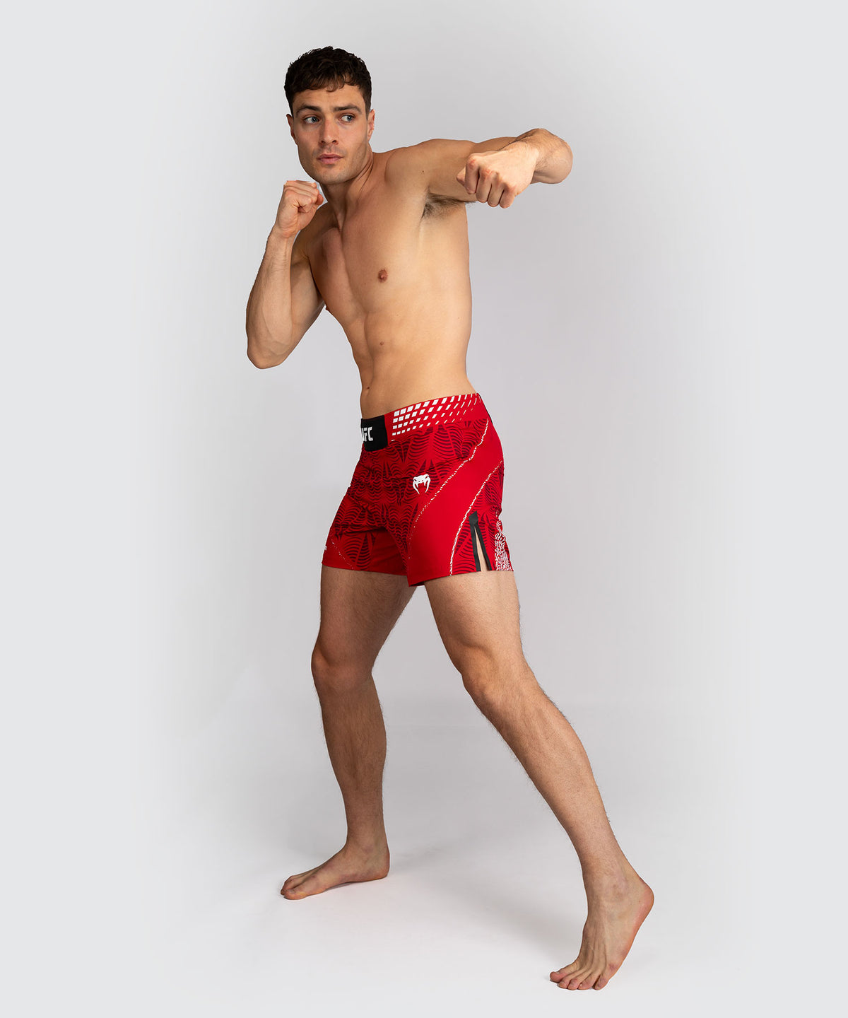 Short de combat coupe courte Homme UFC Zenith by Venum Authentic Fight Night - Rouge