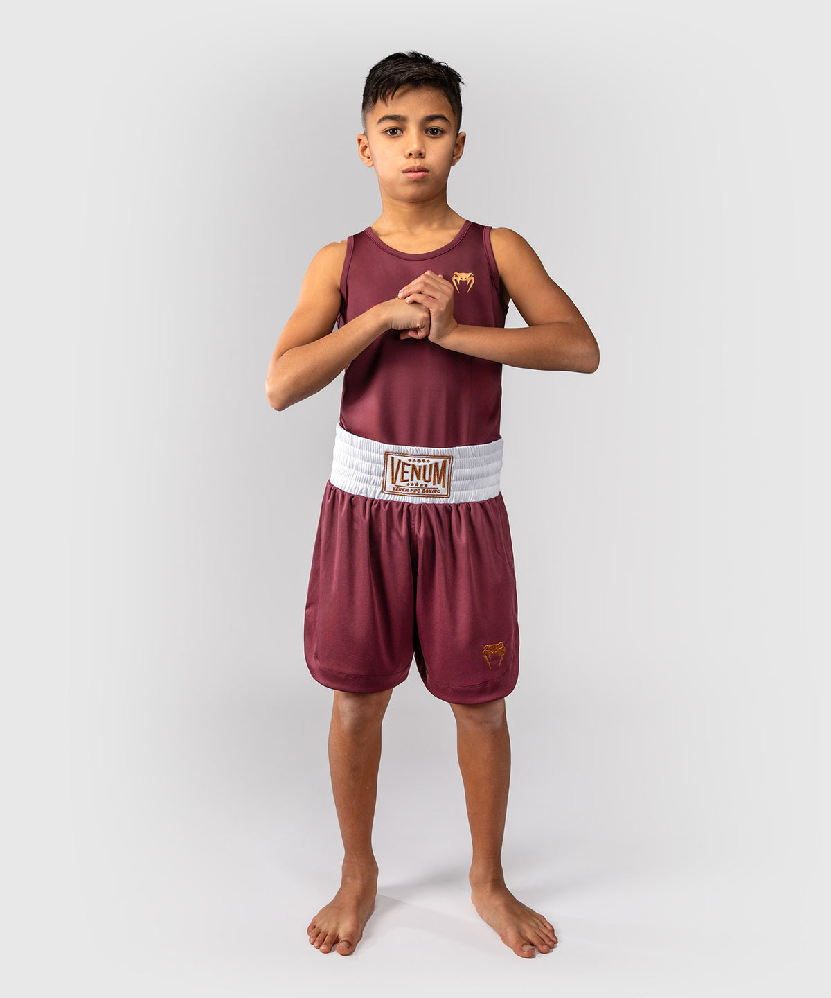 Venum Classic Pantaloncini da Boxe Per Bambini – Borgogna