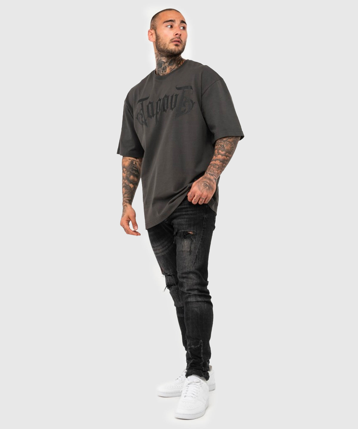 Tapout Simply Believe Camiseta - Grau