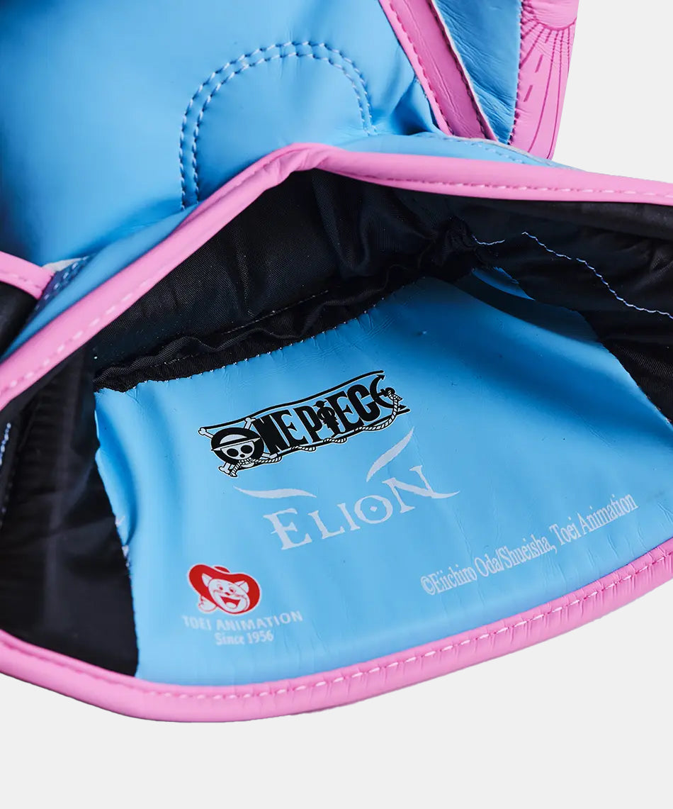 Gants de Boxe Elion X One Piece Chooper - Rose/Bleu
