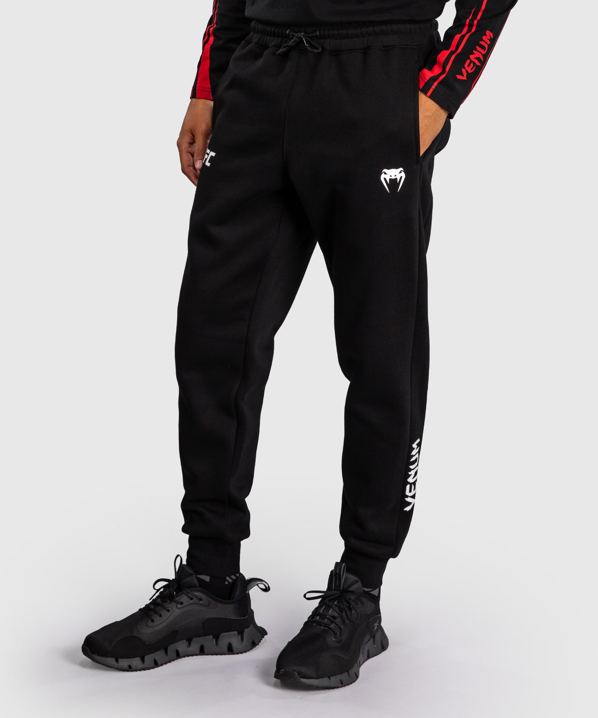 Pantalon en Coton pour Homme Venum UFC Unity by Venum Authentic Fight Week - Noir