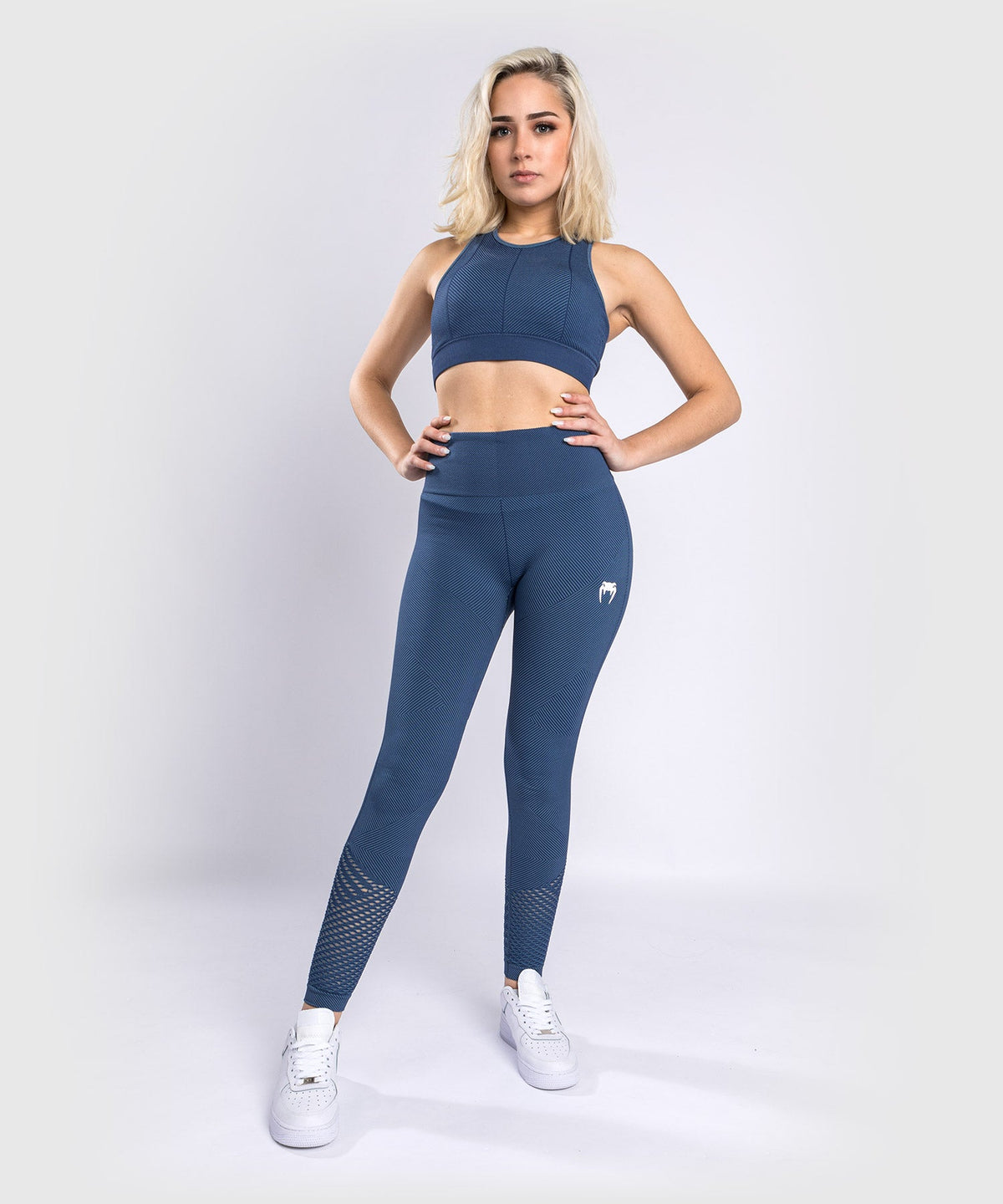 Venum Sparring Seamless 7/8 Leggings - Entenblau