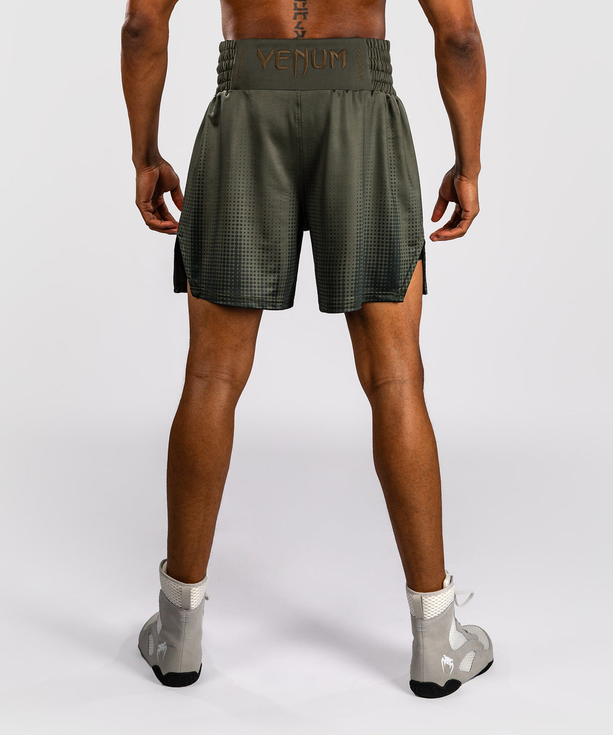 Venum Stealth Short de Boxeo – Caqui/Verde Oscuro