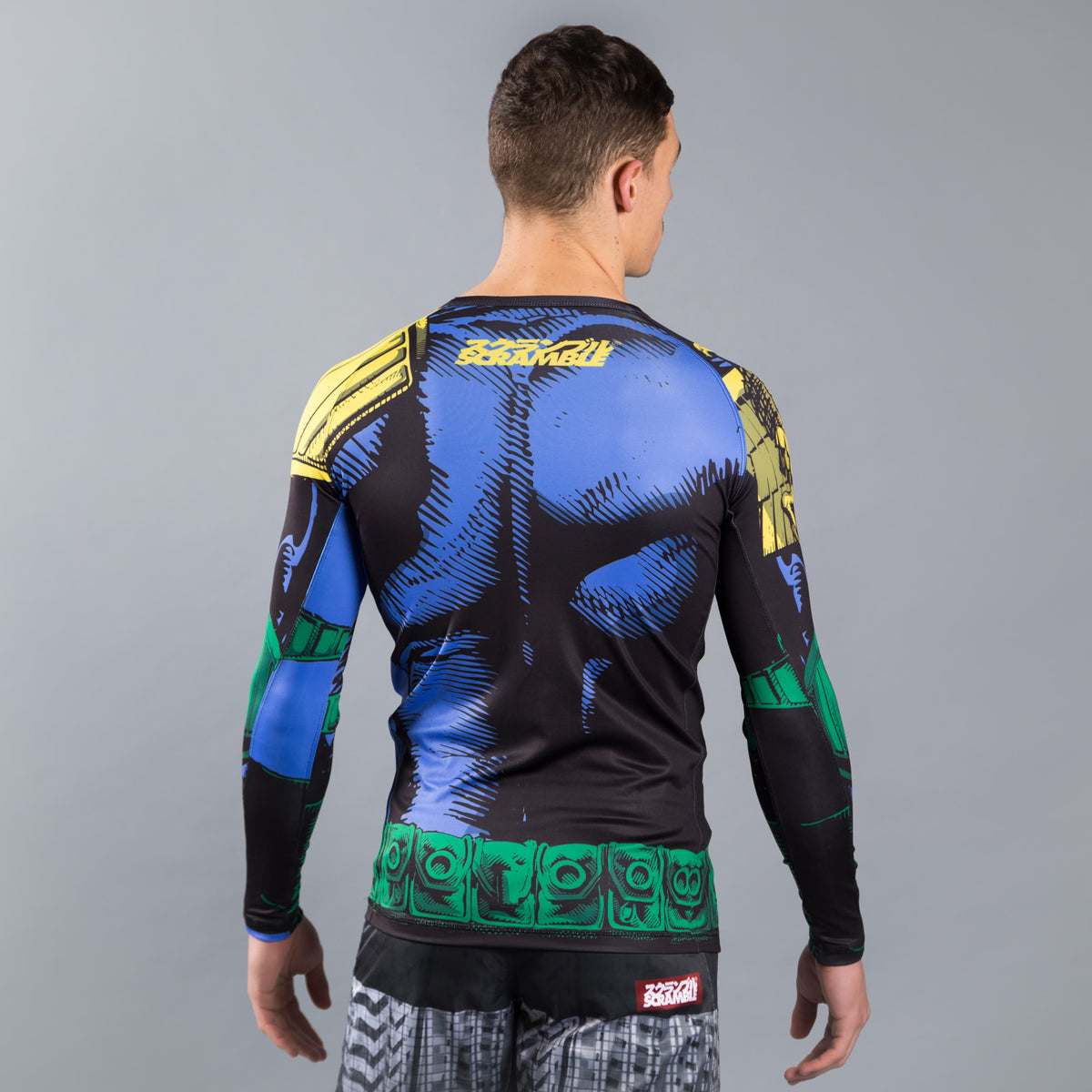 Rashguard Scramble X Judge Dredd The Law