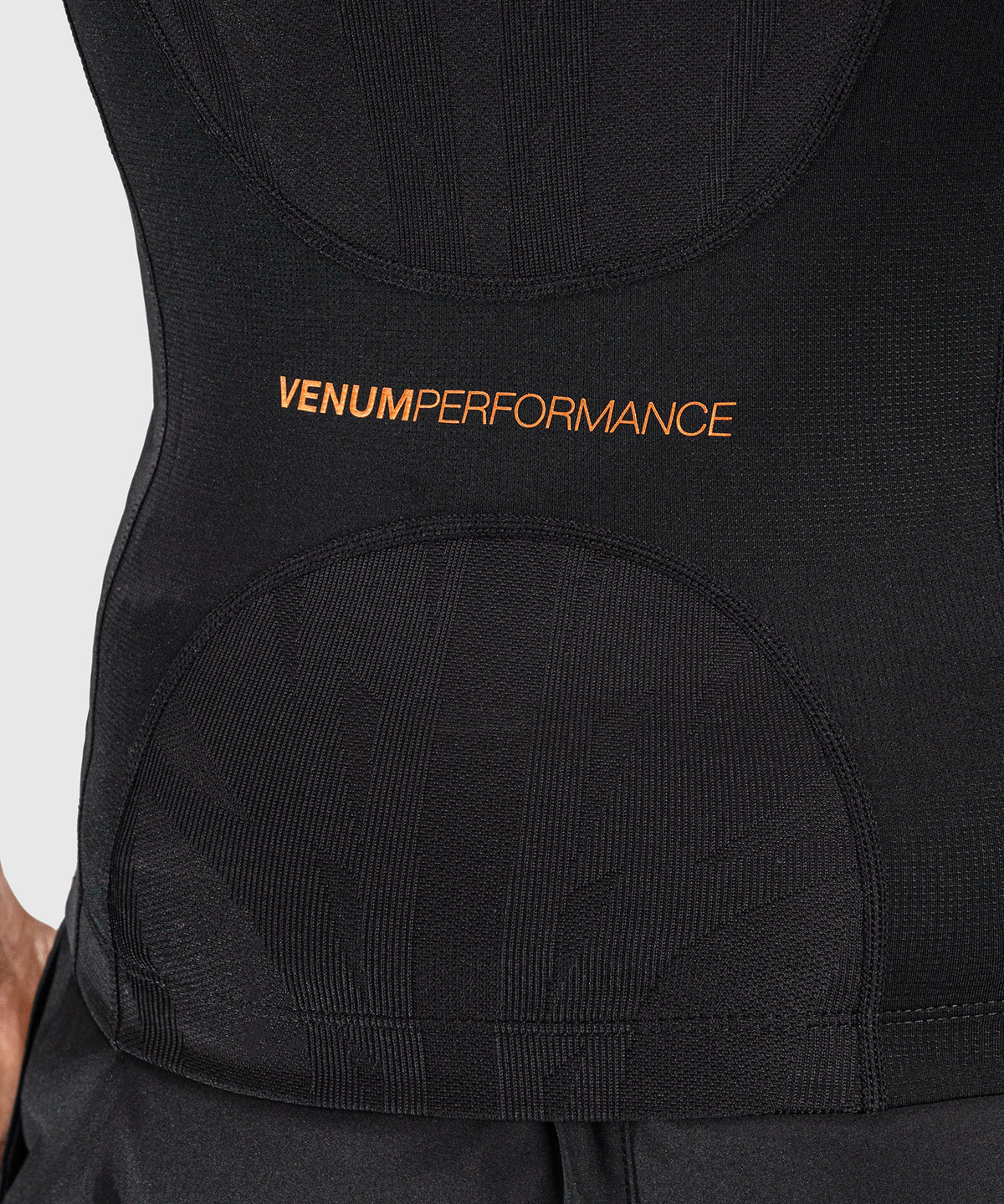 Venum G-Fit Revolution Rashguard de manga corta - Negro/Cobre
