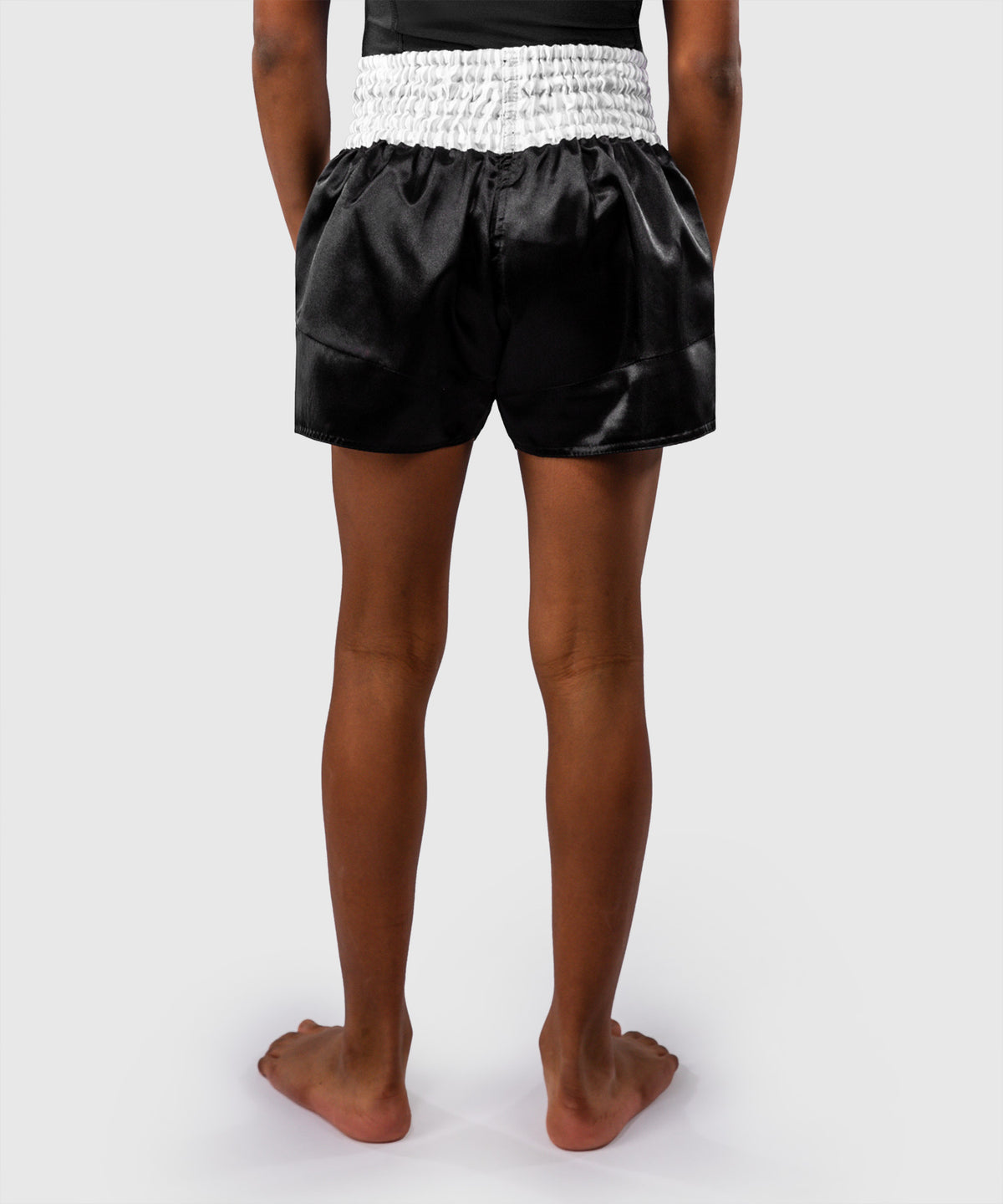 Venum Classic Pantaloncini Muay Thaï per bambini – Nero/Bianco