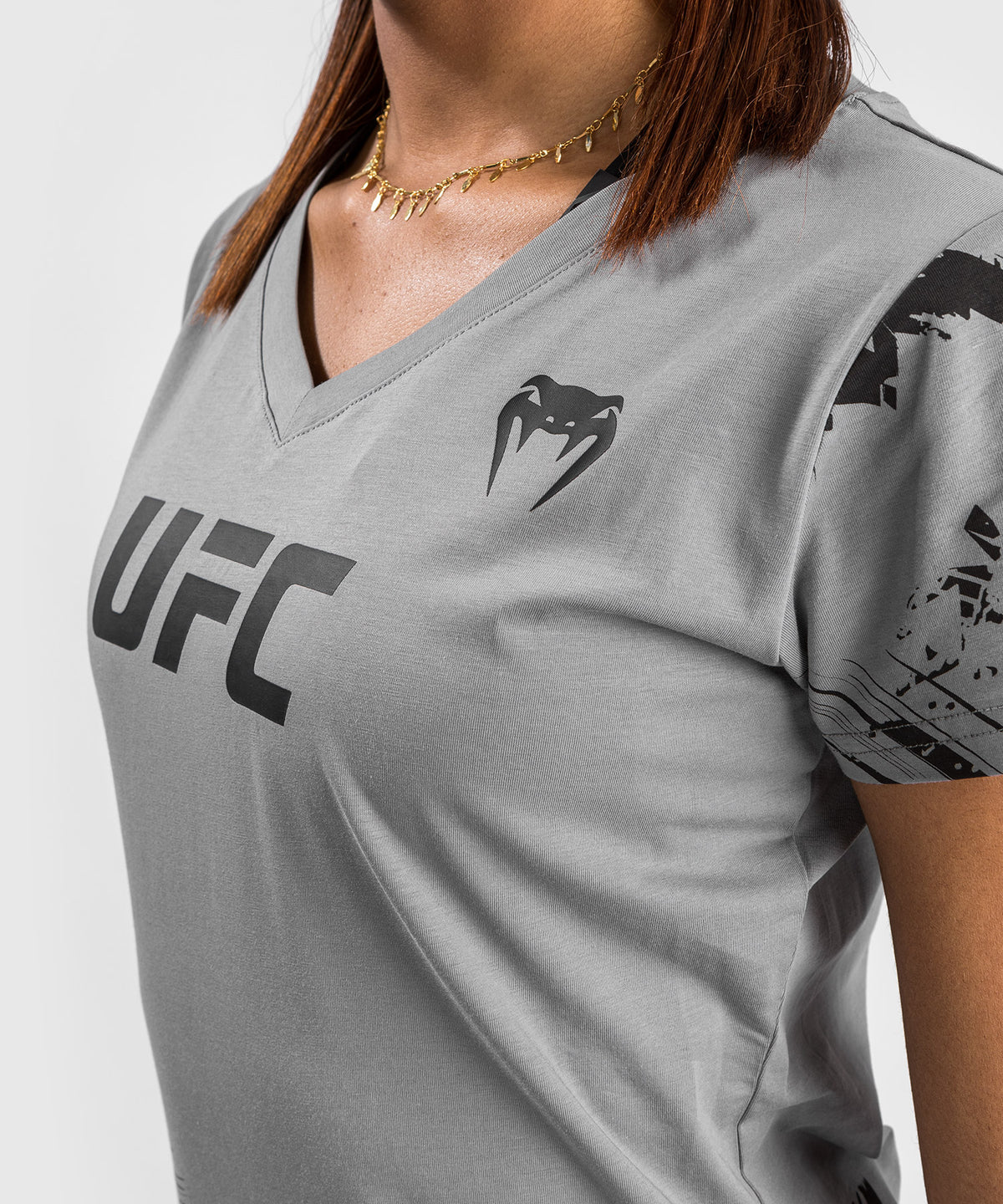T-Shirt UFC Venum Authentic Fight Week 2.0 - Donna - grigio