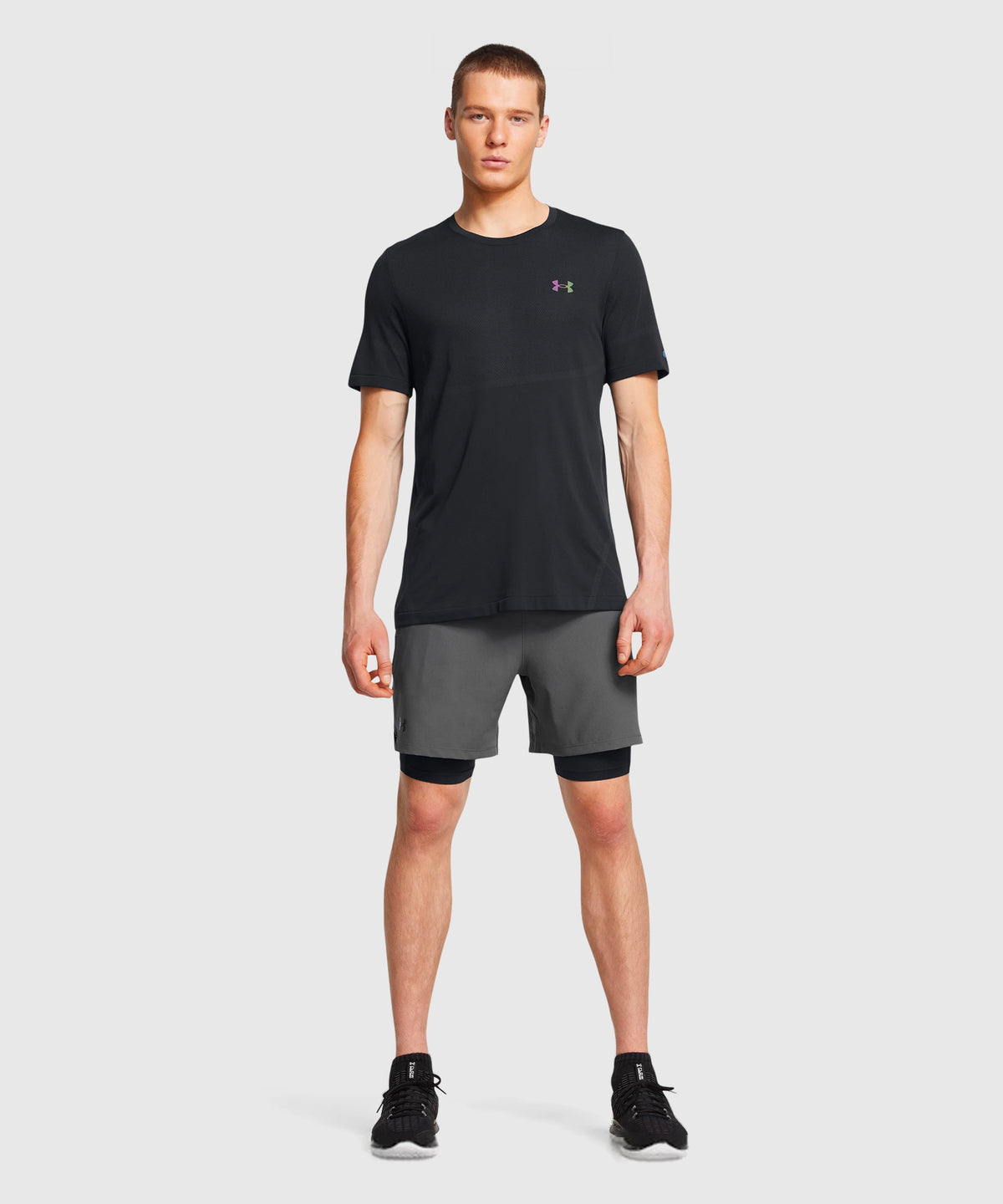 Under Armour 2-En-1 Ua Vanish Woven Fightshorts – Grau
