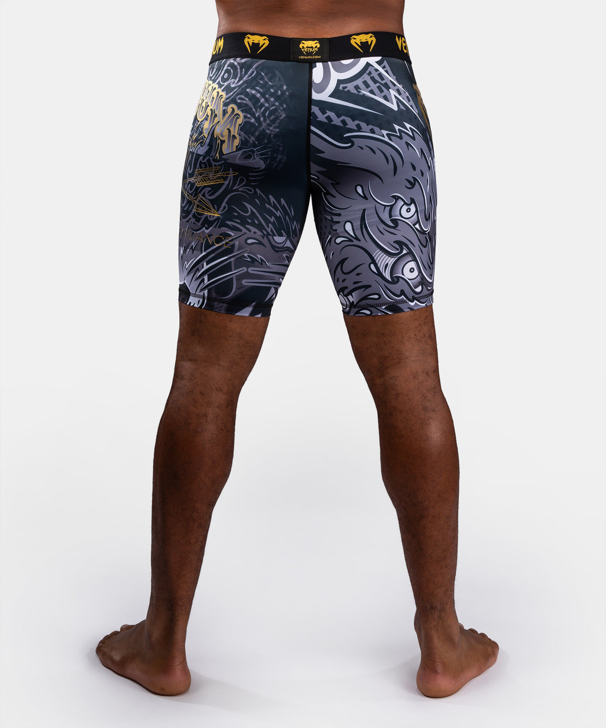 Short de Compression Venum Wolf Atak – Noir/Gris
