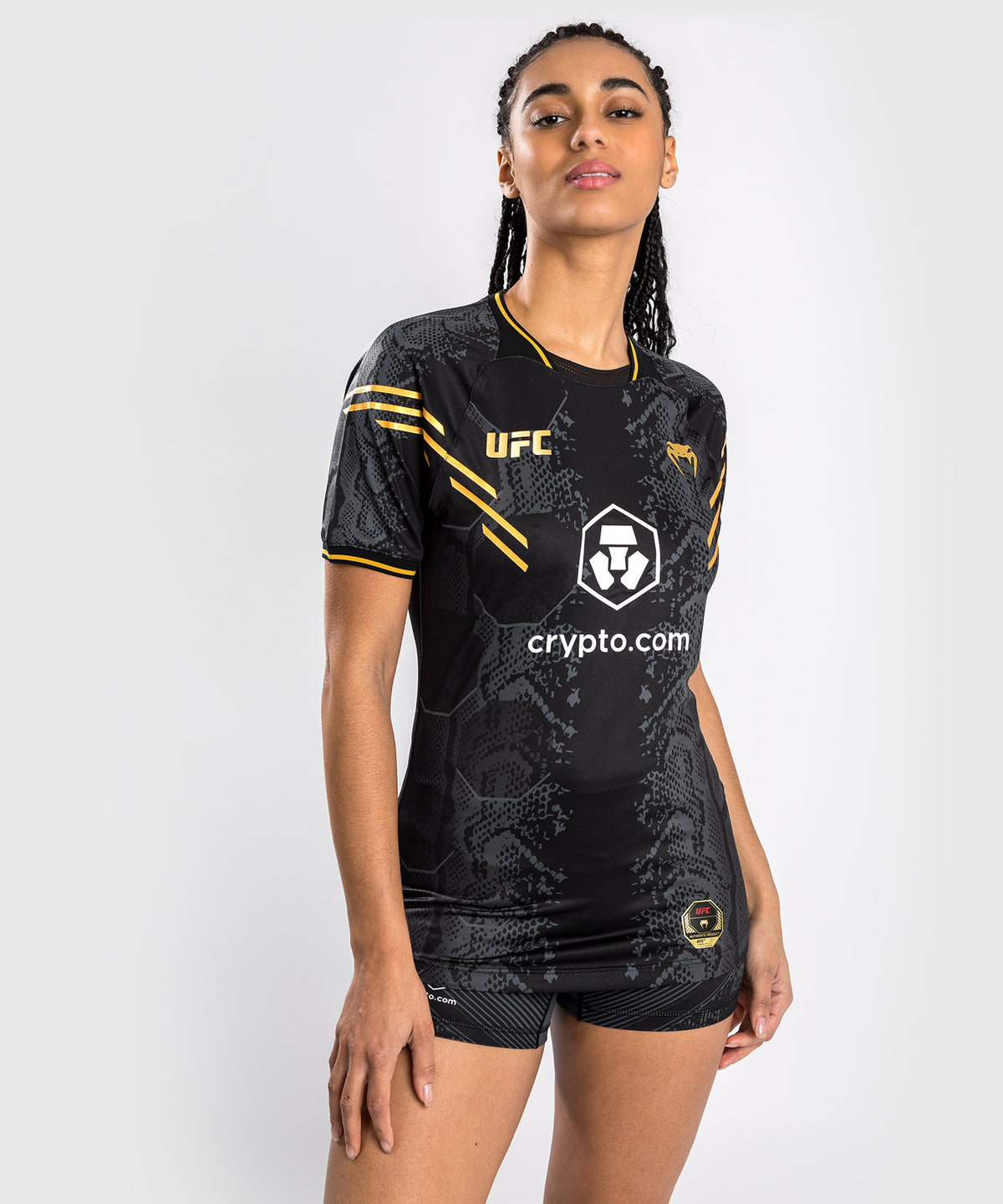 T-shirt Technique pour Femmes UFC Adrenaline by Venum Authentic Fight Night - Champion