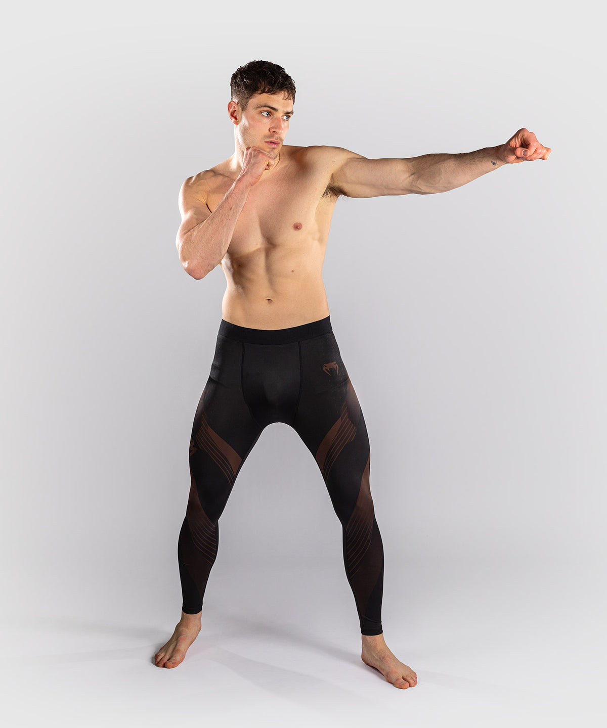 Venum No-Gi 6.0 Spats - Nero/Marrone