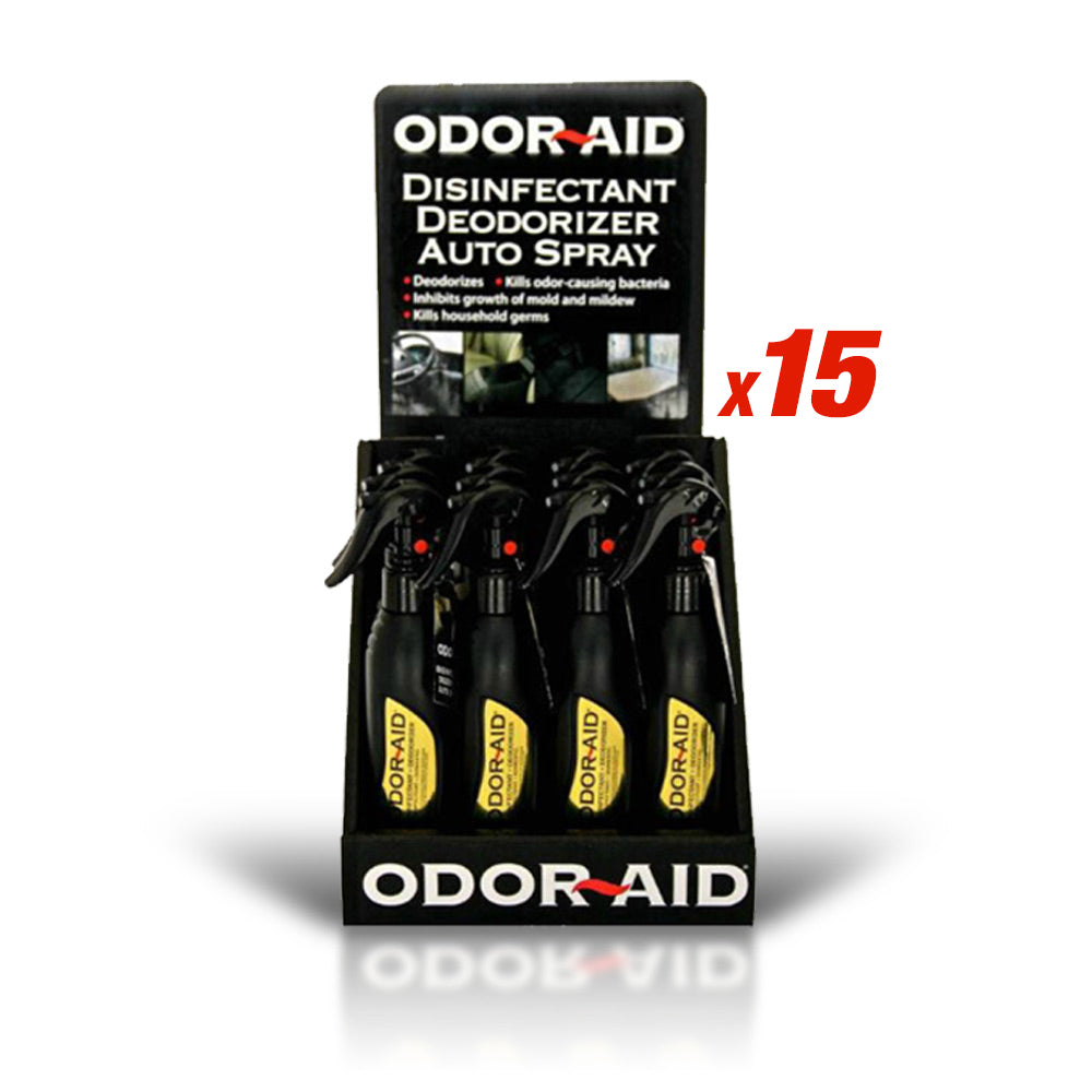 Odor Aid Pack 15 x Spray 210ml - Schwarz