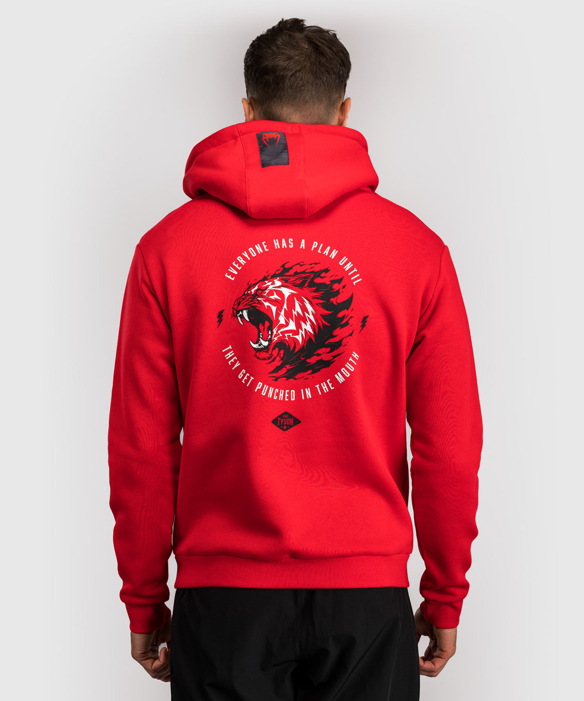 Venum x Mike Tyson Tiger Hoodie - Intensivrot/Tiefschwarz