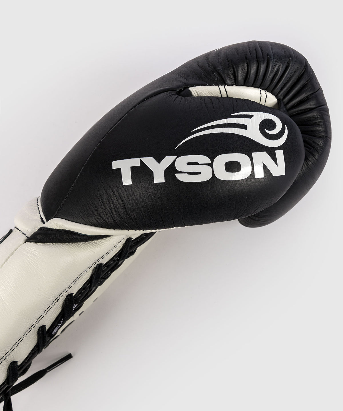Venum Giant 2.0 Mike Tyson Pro Guanti da boxe con Lacci - Nero Profondo/Bianco Ottico