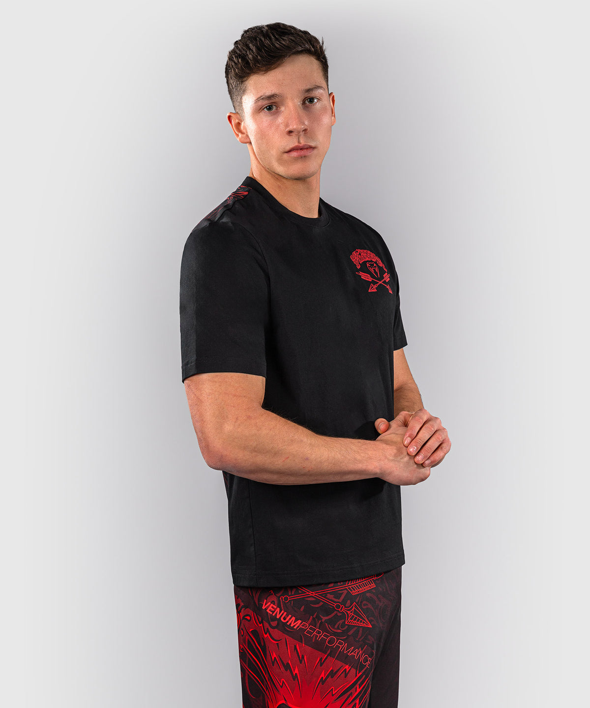 Venum Wolf Atak Maglietta – Nero/Rosso