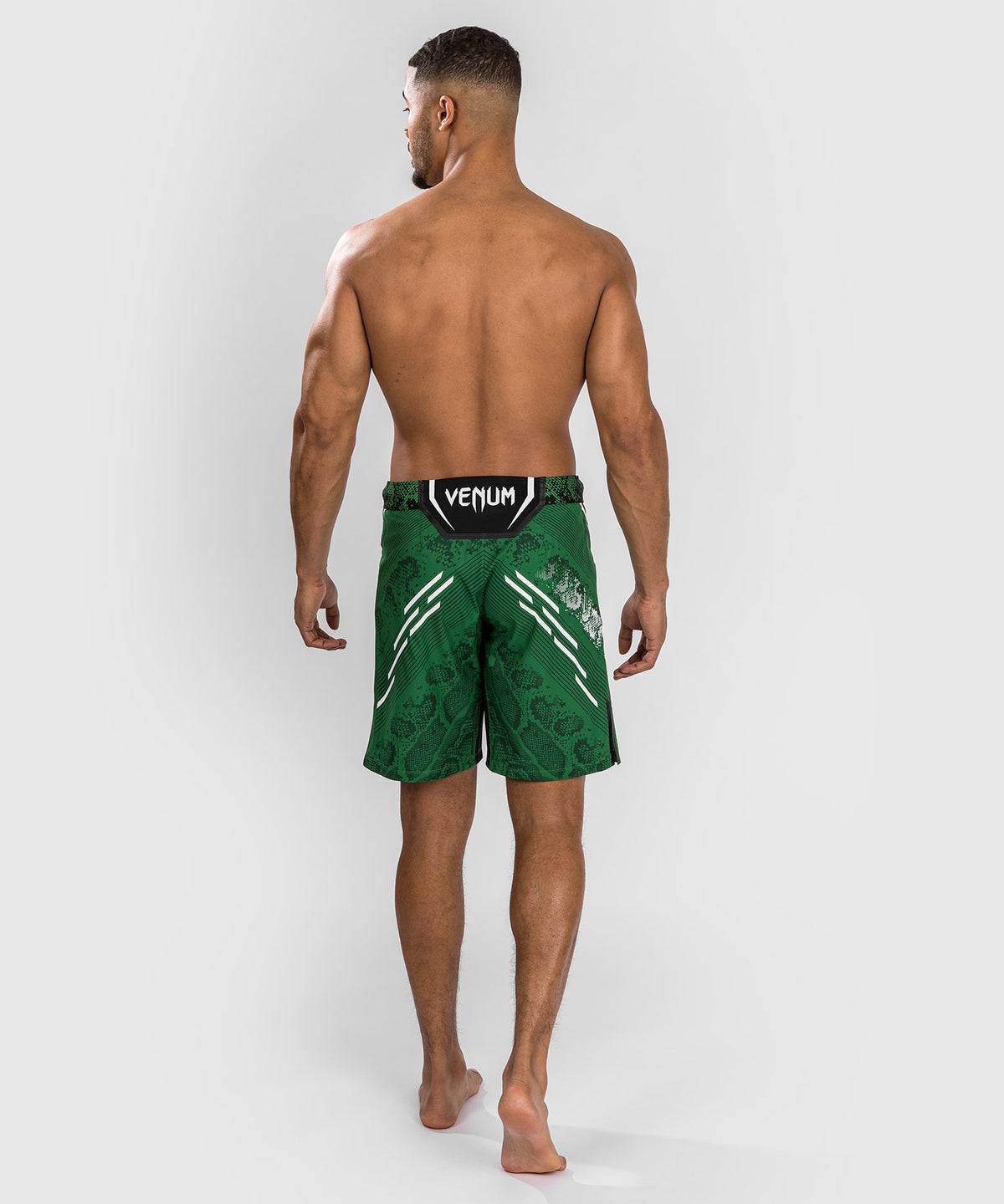 Shorts de combat Coupe longue pour Hommes UFC Adrenaline by Venum Authentic Fight Night - Vert
