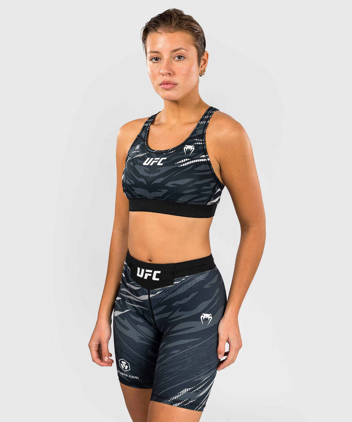 UFC Fusion by Venum Authentic Fight Night Damen Sport-BH - Schwarz