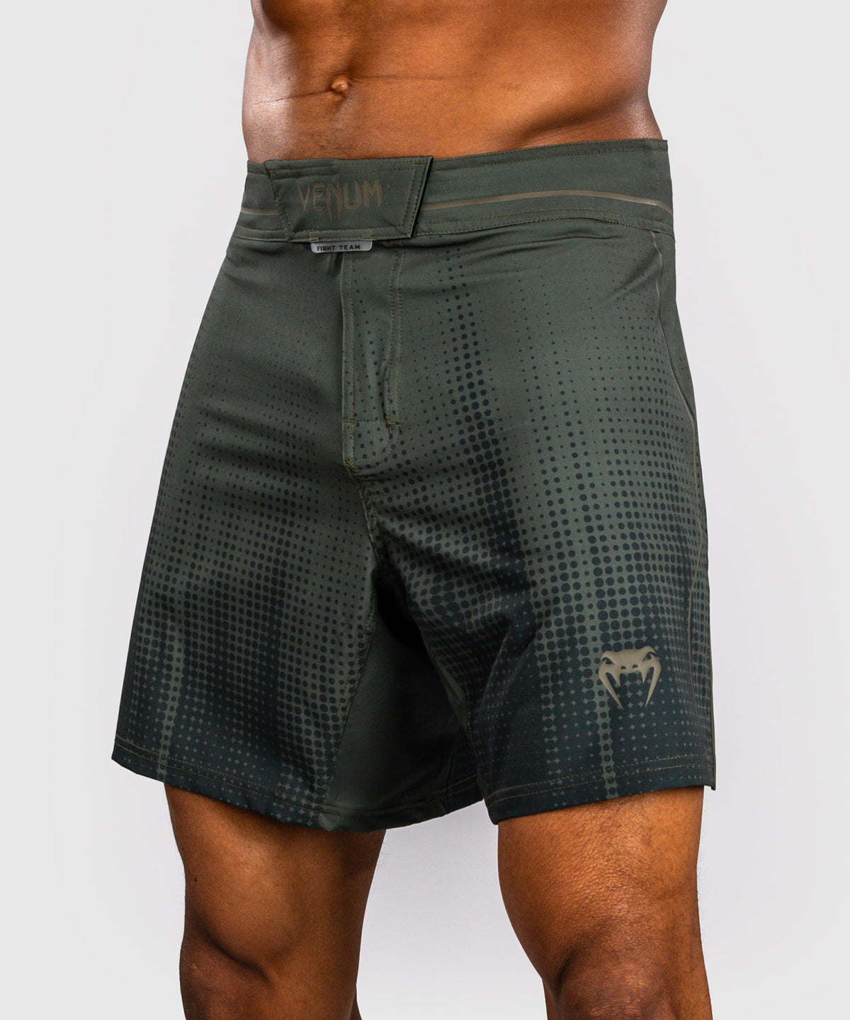 Venum Stealth Pantaloncini da Combattimento – Kaki/Verde Scuro