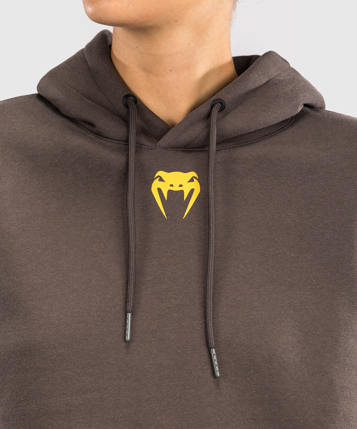 Sweatshirt à Capuche pour Femmes UFC Fusion by Venum Fight Week - Marron Terrestre