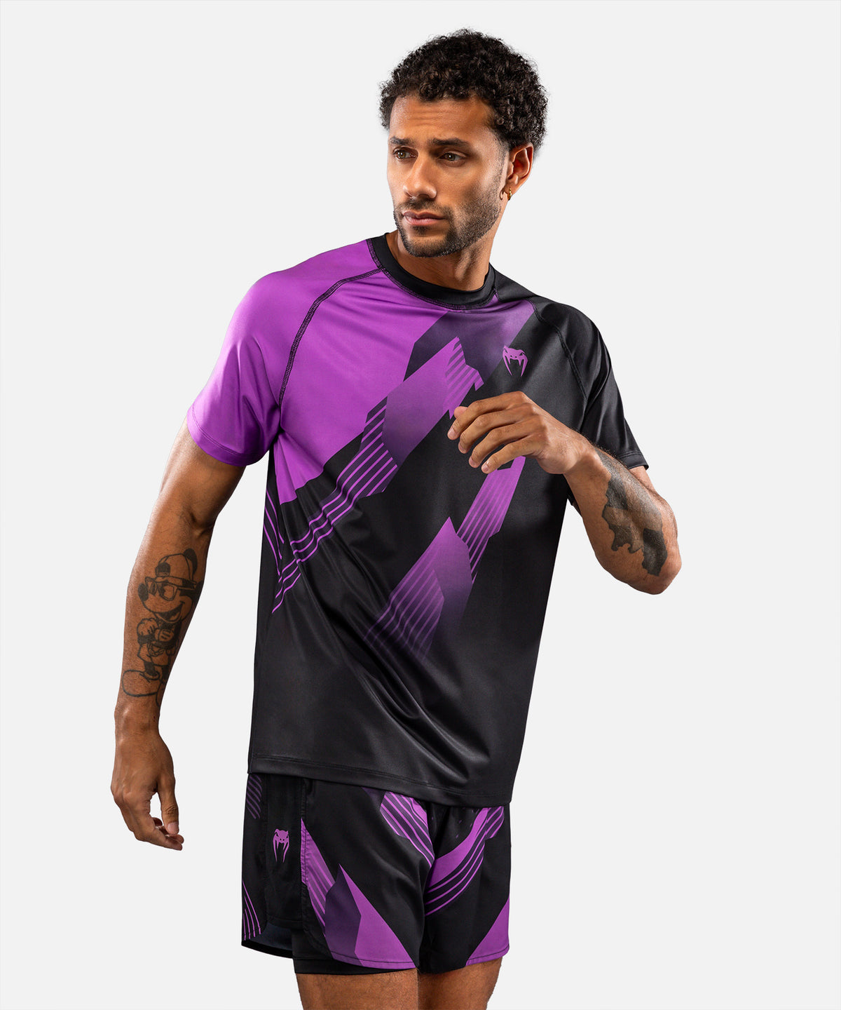 T-shirt Dry Tech Venum No-Gi 6.0 - Noir/Violet