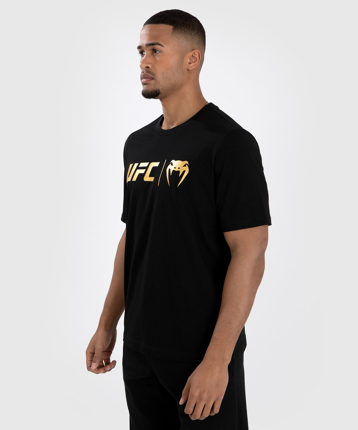 UFC Venum Classic  Camiseta - Negro/Dorado