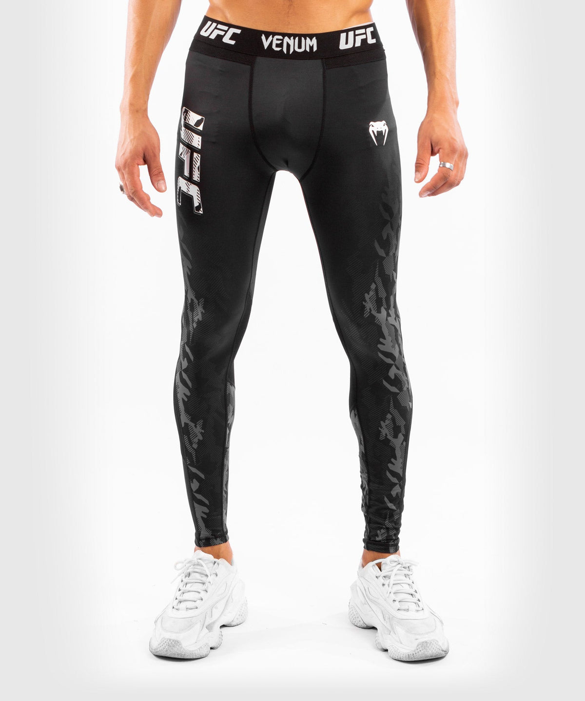 Pantalon de Compression Homme UFC Venum Authentic Fight Week - Noir