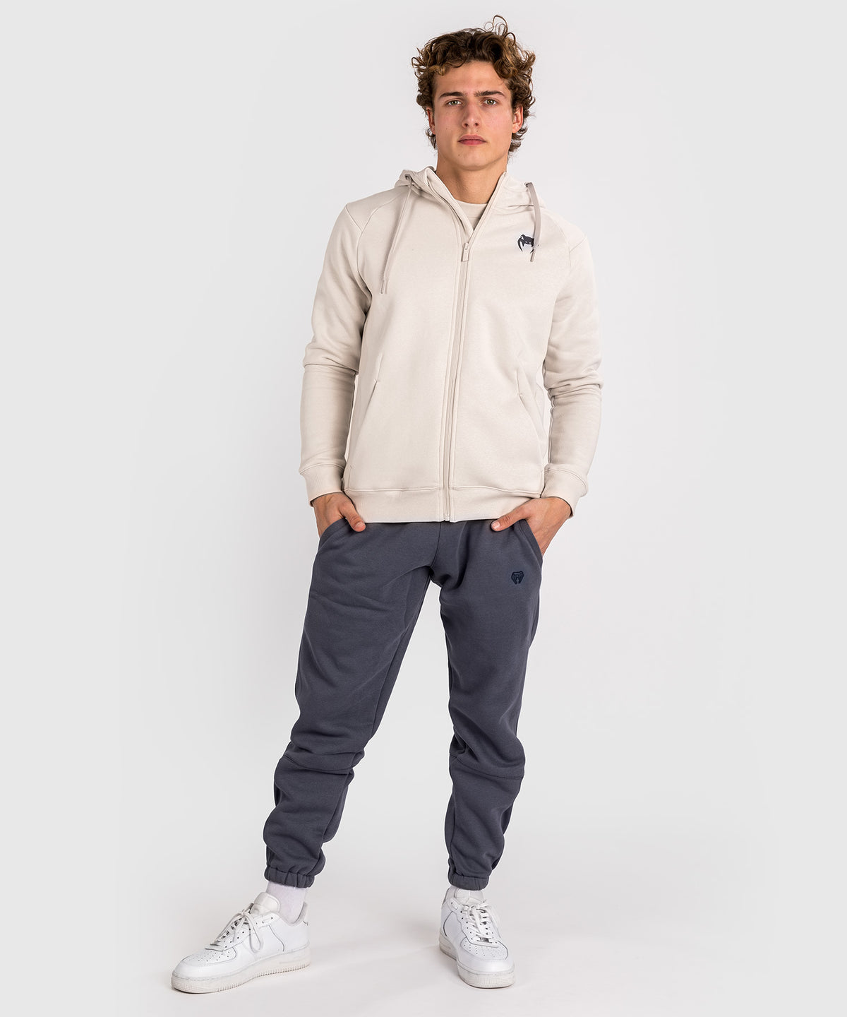Venum Strikeland  Full Zip Hoodie - Greige