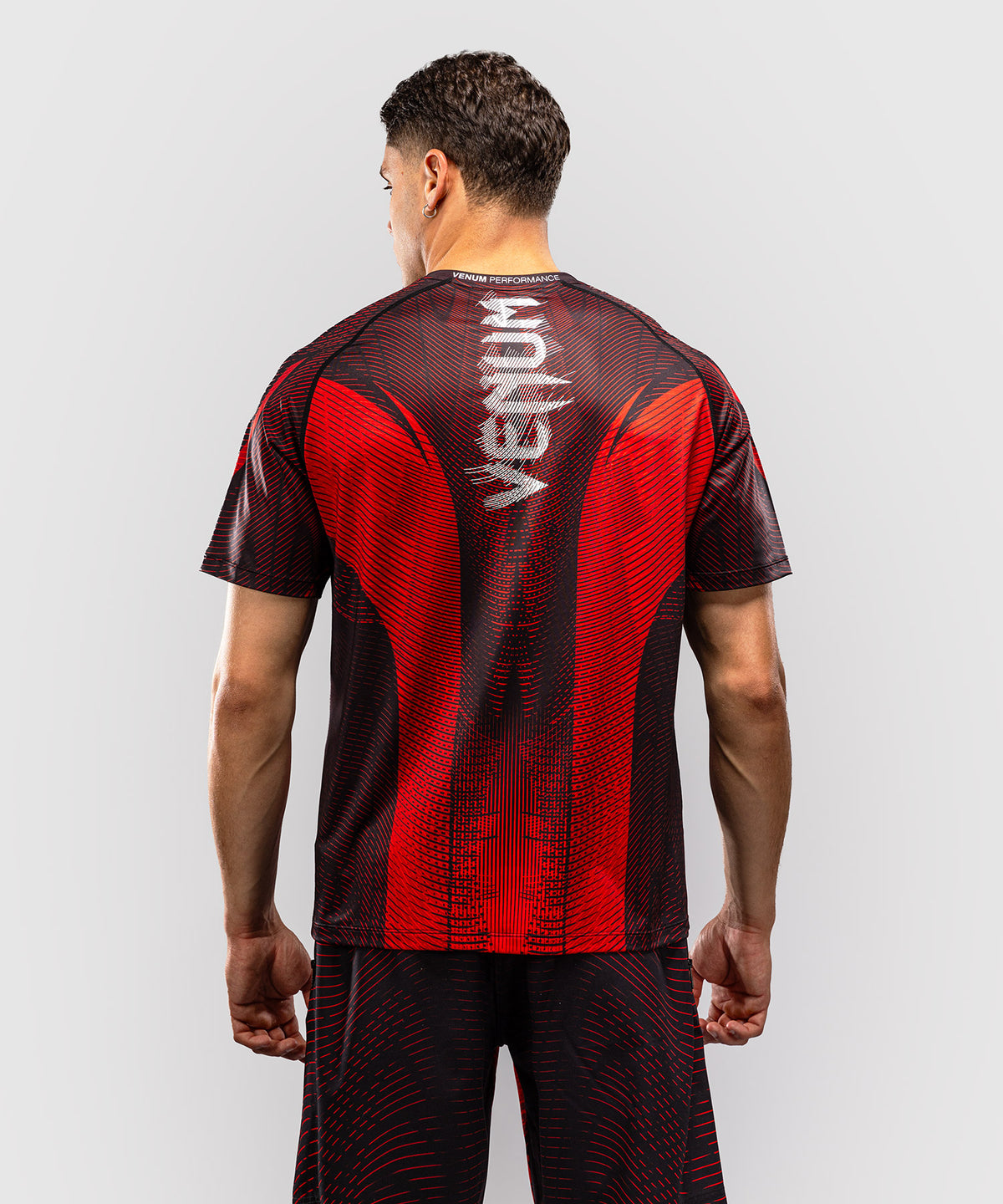 Venum Galactic 3.0 Dry-Tech T-Shirt - Rot/Silber