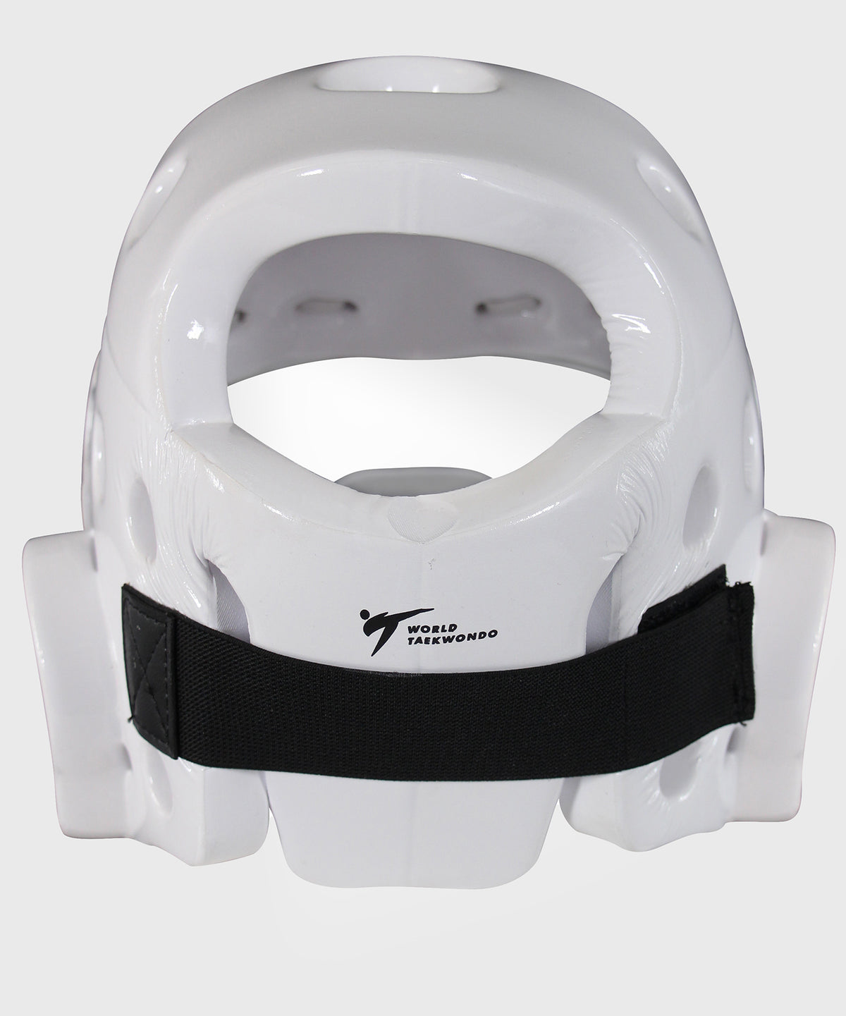 Casque Taekwondo Avec Visière Adidas - Blanc