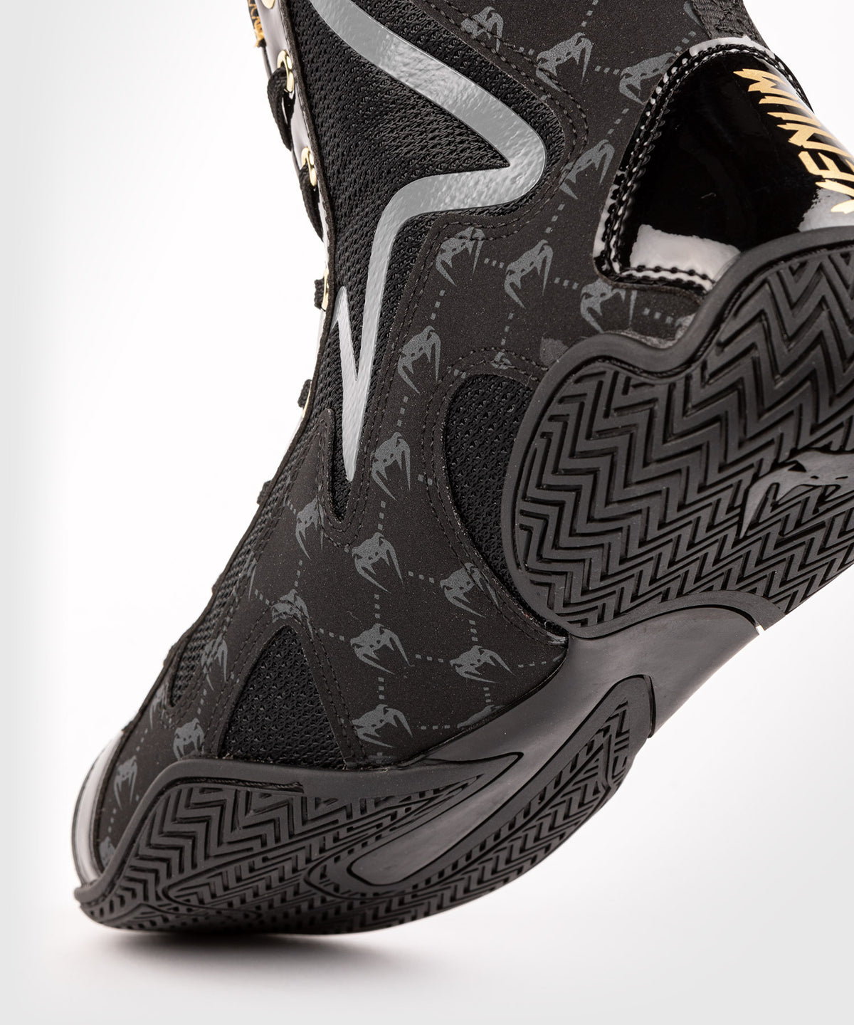 Venum Elite Evo Monogram Boxing Schuhe – Schwarz