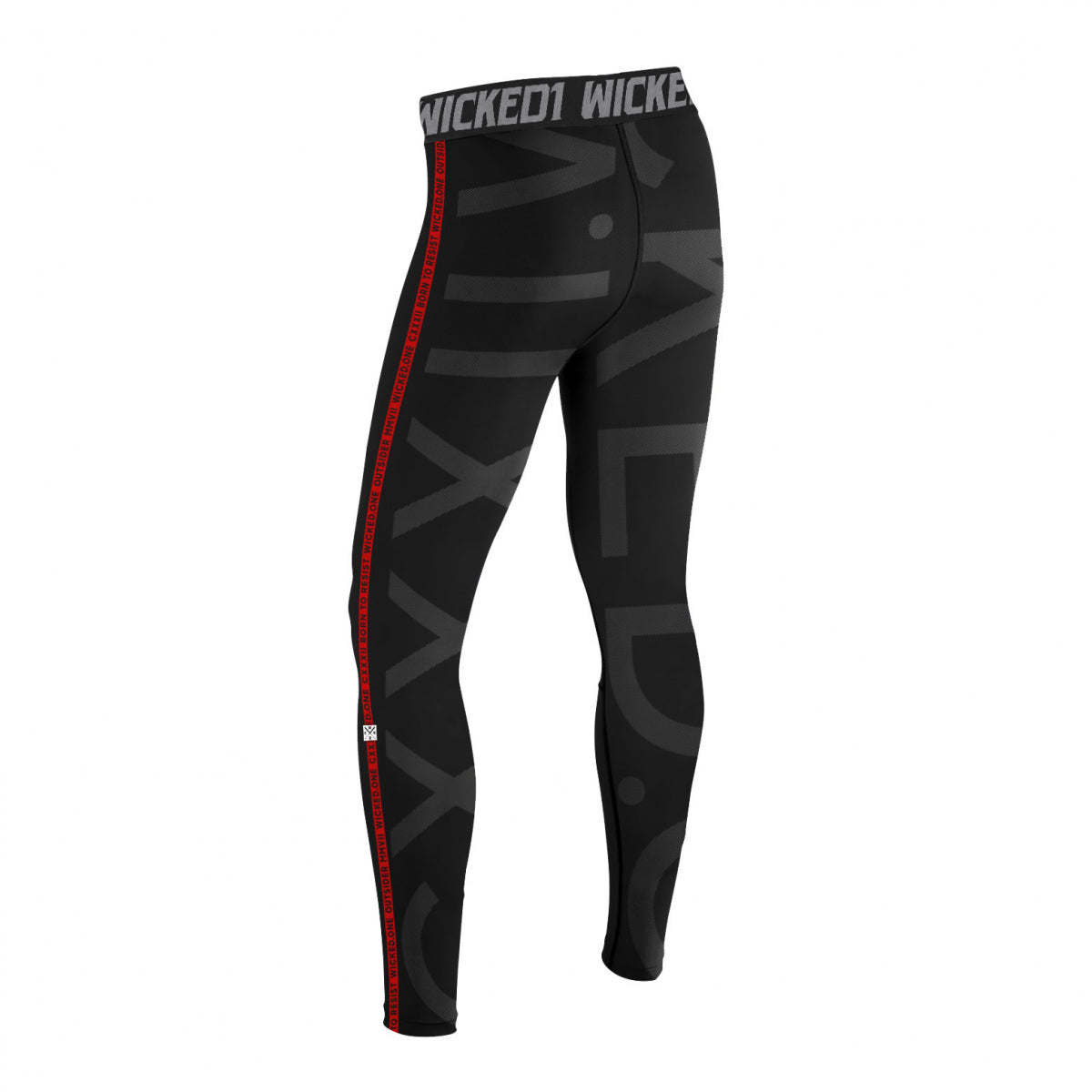 Wicked One Right Compression Pants - Black