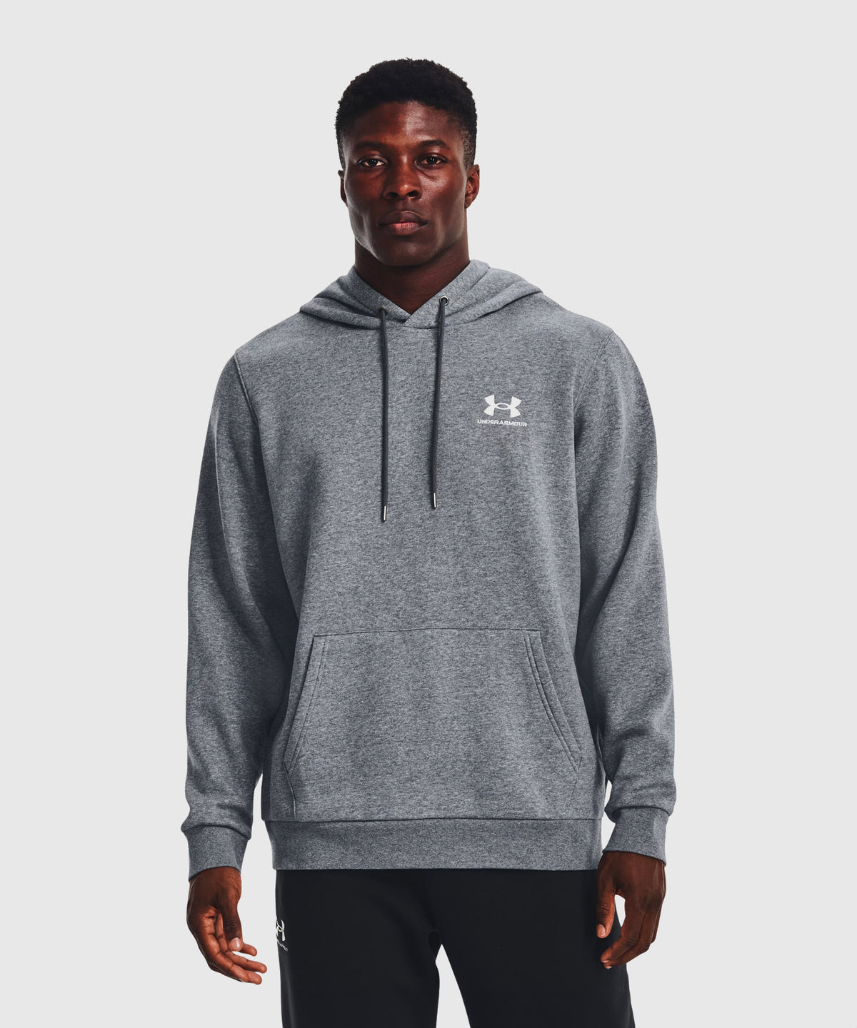 Under Armour Ua Essential Fleece Sudadera con Capucha – Gris