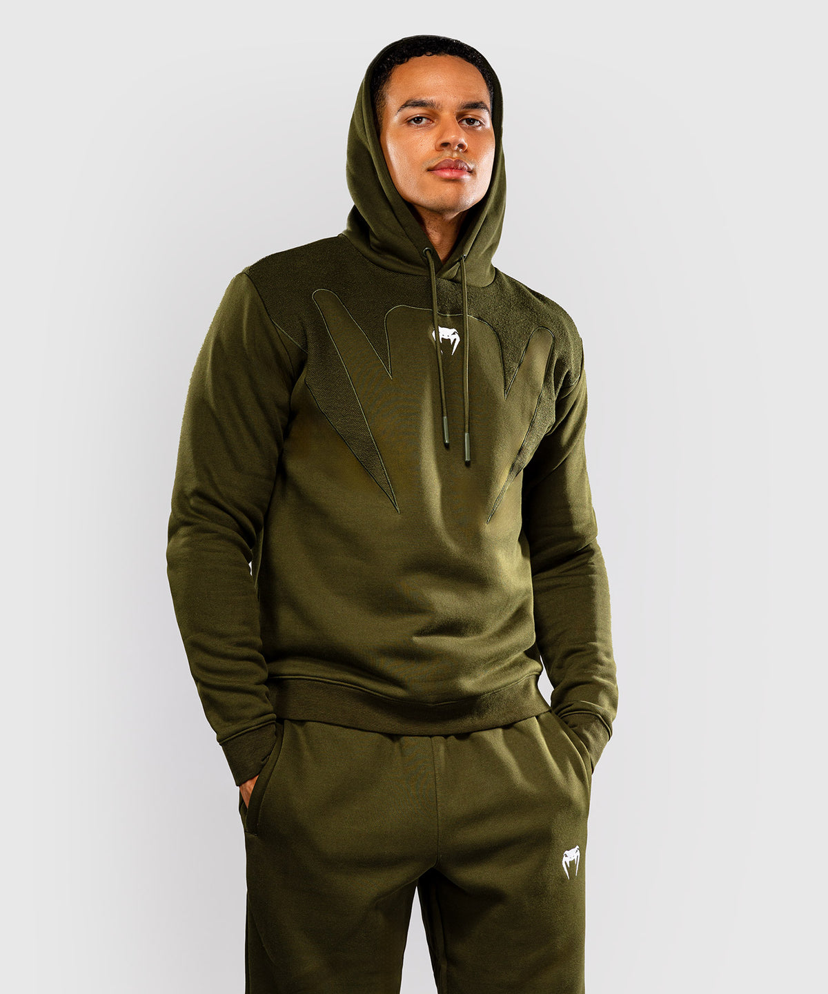 Sweat à capuche Venum Attack Fleece & Weave - Kaki