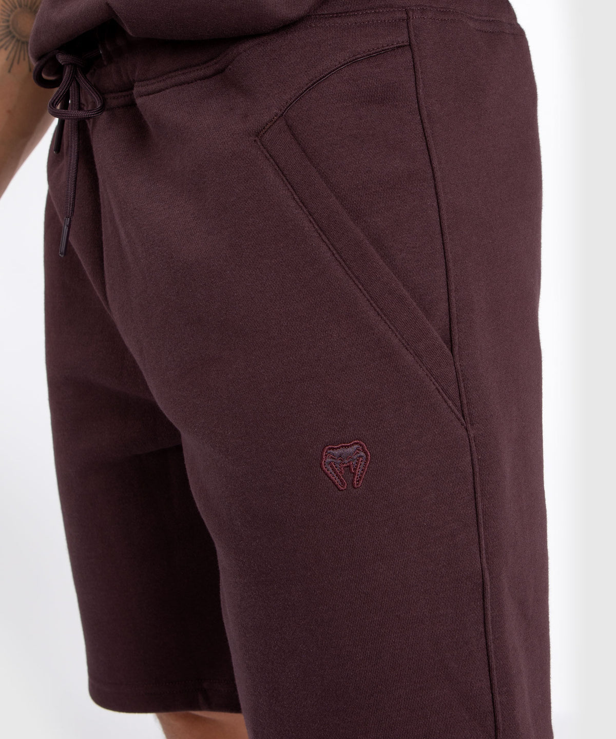Venum Silent Power  Pantalón Corto de Algodón - Marrón Oscuro 