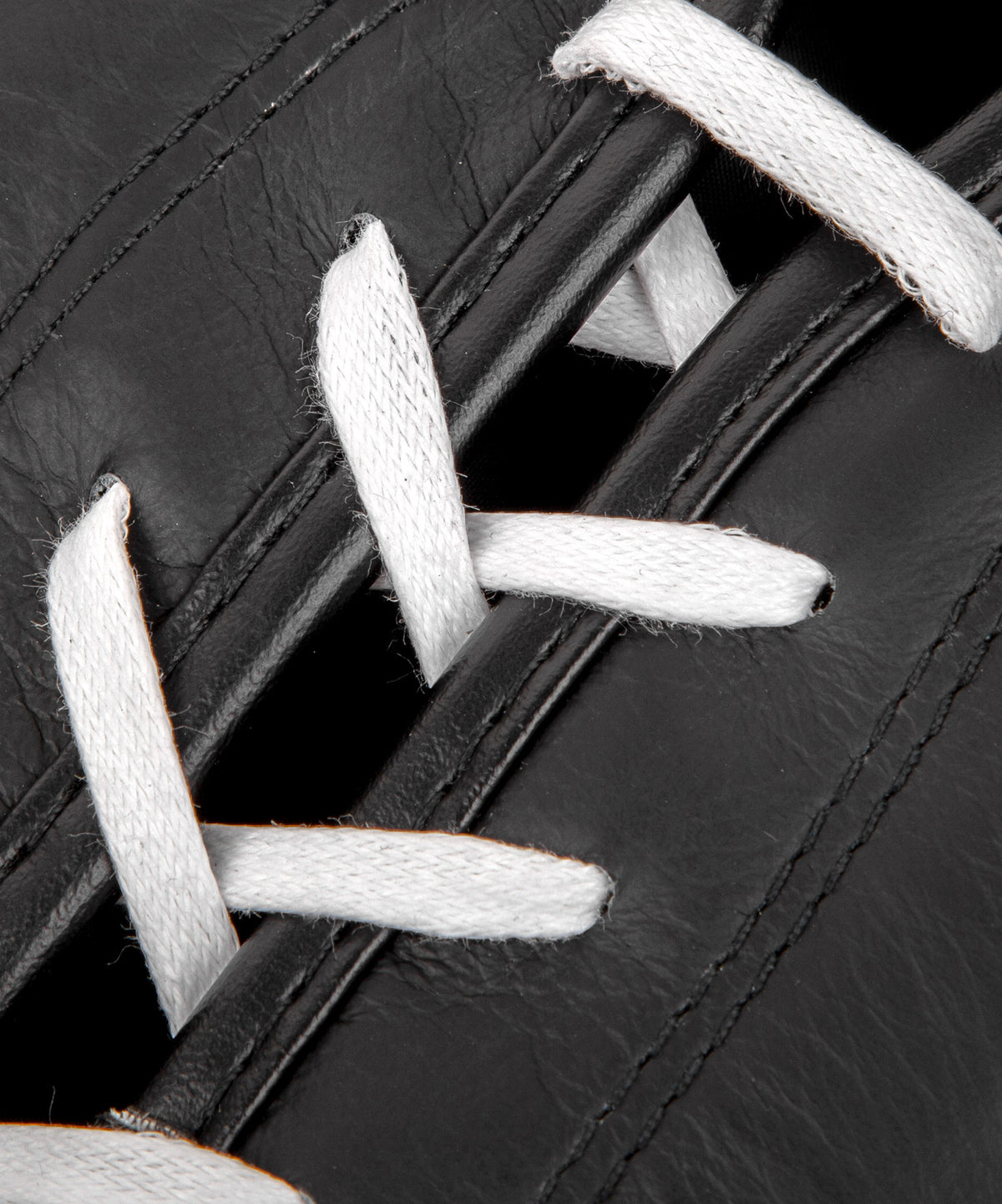 Guantoni da boxe Venum Hammer Pro con lacci - Nero/Bianco