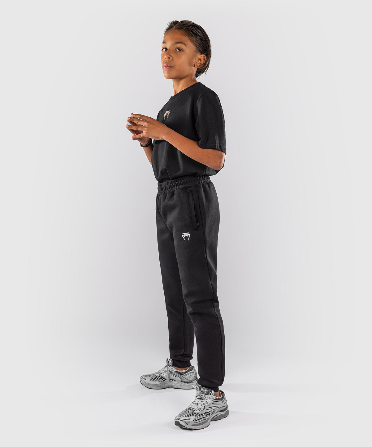 Venum Attack Fleece & Weave Pantalón de chándal para niño - Negro