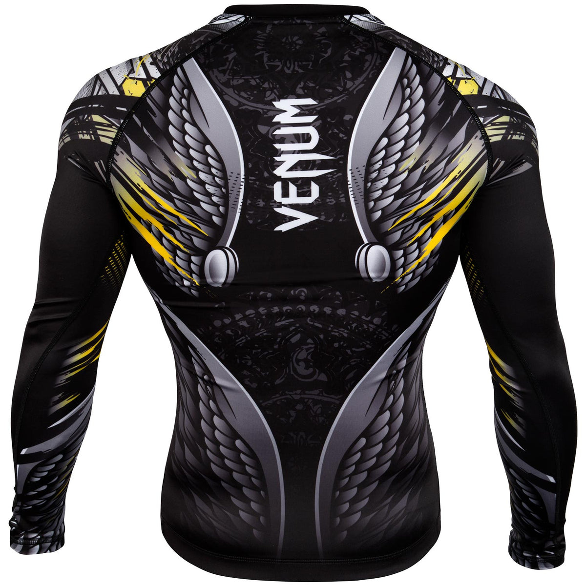 Rashguard Venum Viking 2.0 - Maniche lunghe - Nera/Gialla