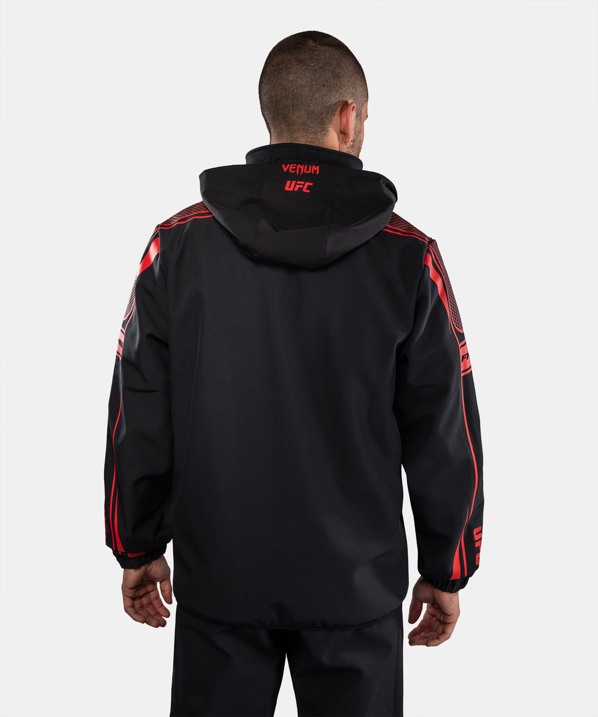 Sweat à Capuche Zippé pour Homme Venum UFC Unity by Venum Authentic Fight Week - Noir