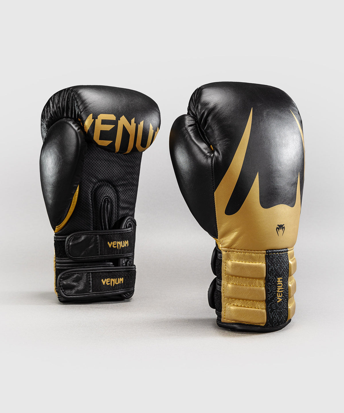 Venum Reverso Boxhandschuhe – Schwarz/Gold