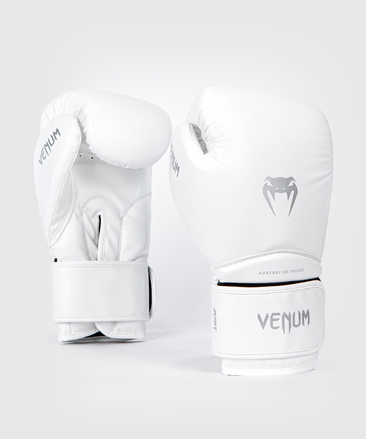 Gants de boxe Venum Contender 1.5  - Blanc/Argent
