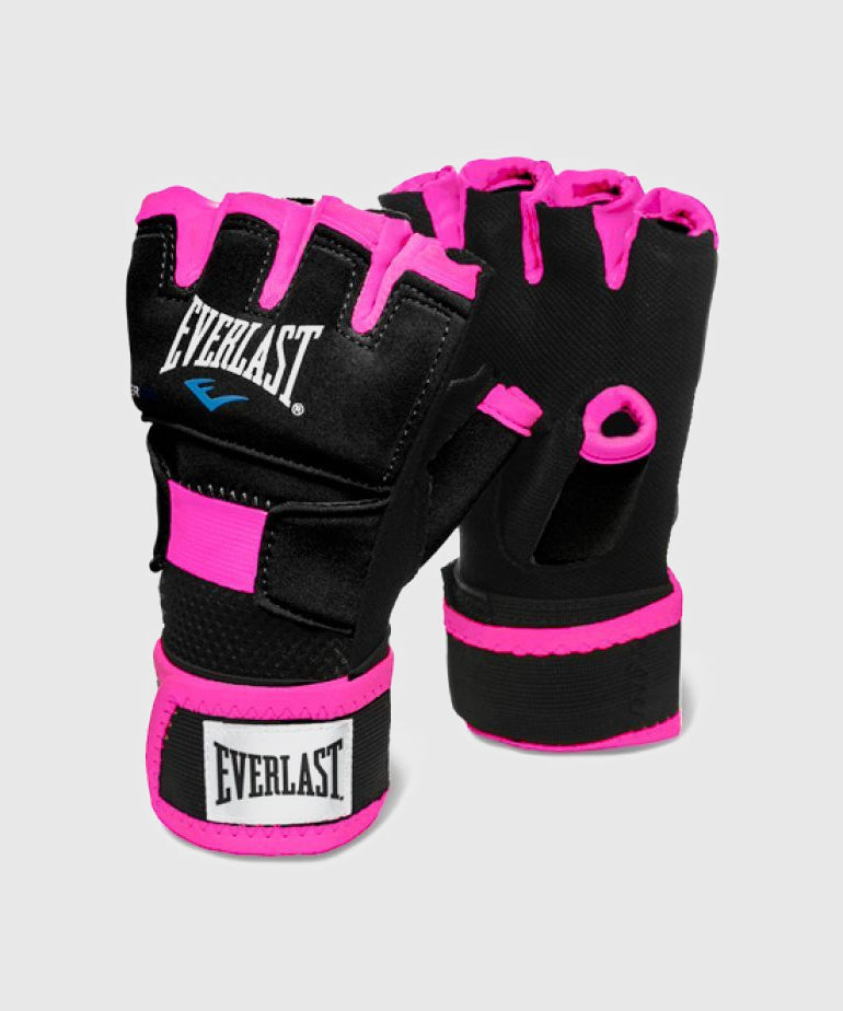 Everlast Evergel Boxing Inner Gloves - Black/Pink