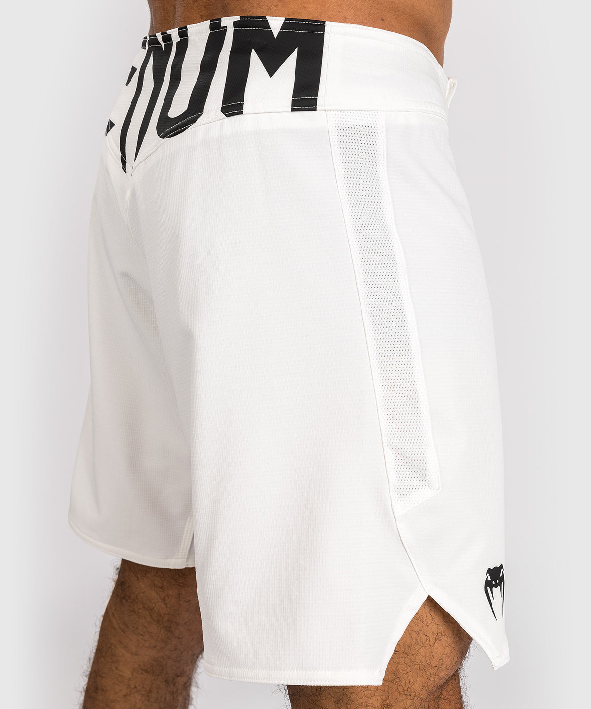 Venum Light 5.0 Fight Shorts - White/Black