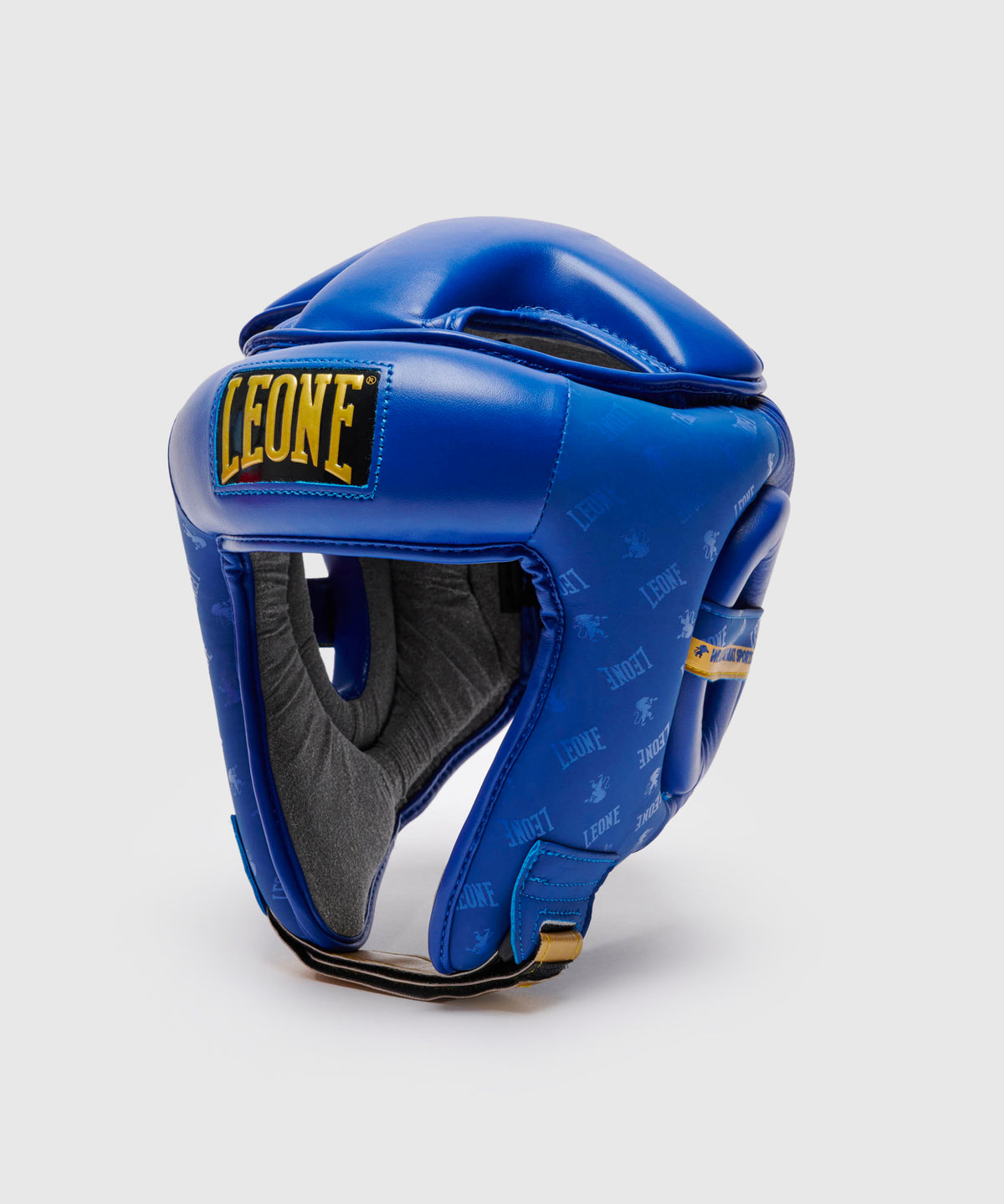 Leone DNA Casco de Boxeo - Azul